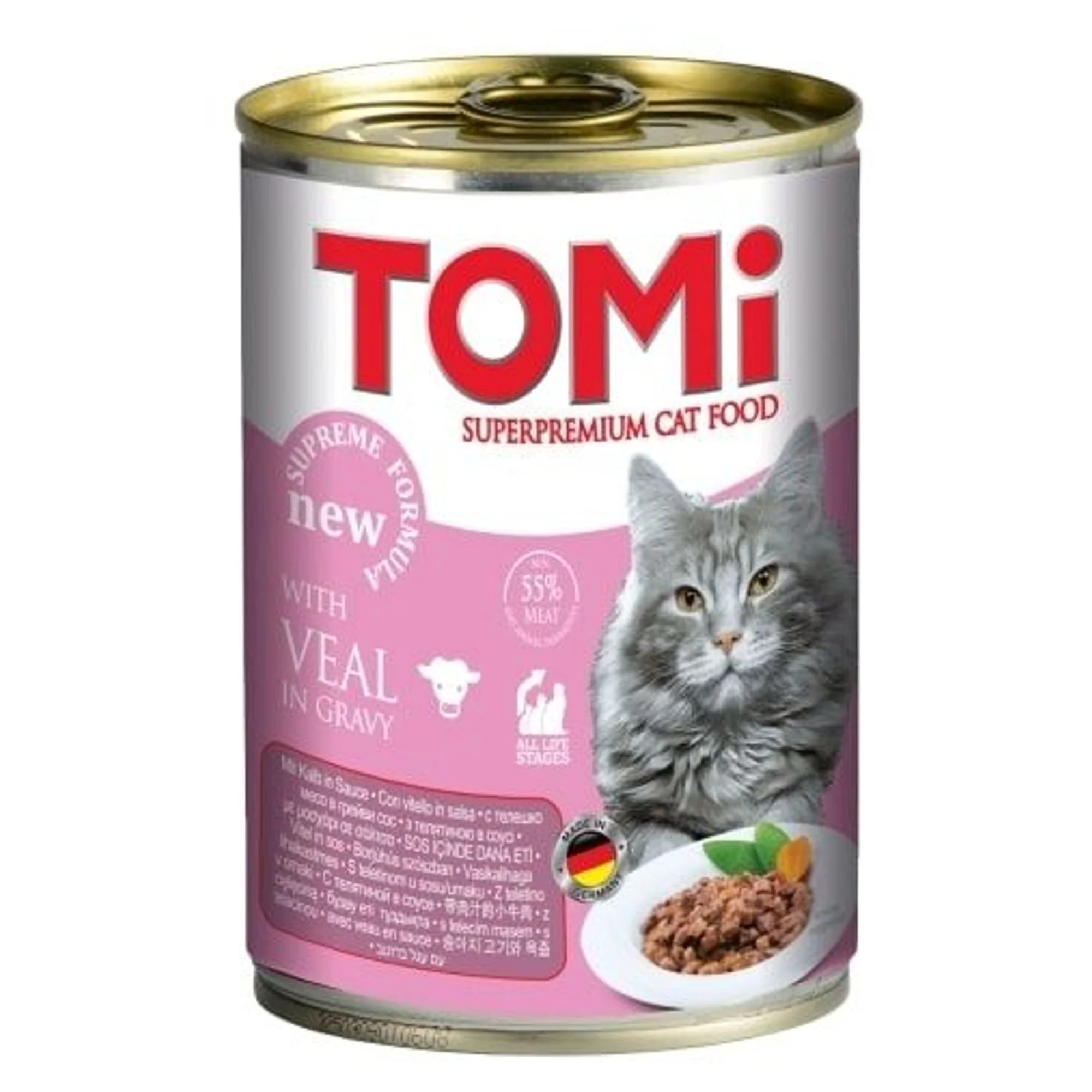 Tomi Tavuklu Yavru Kedi Konservesi 85 G