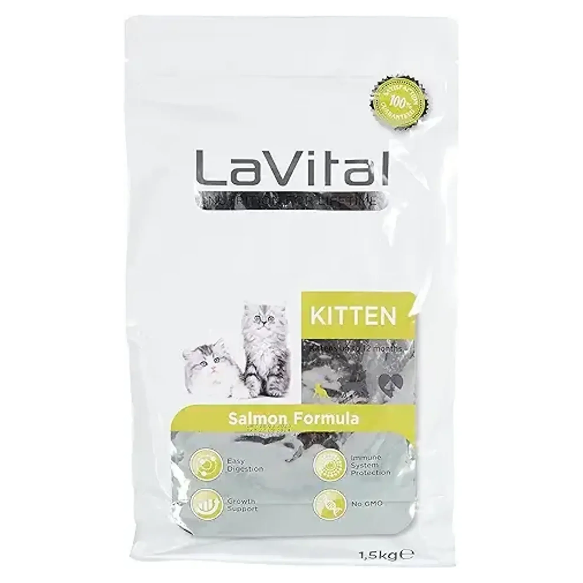 Lavital Yavru Kedi Maması Somonlu  1.5 KG