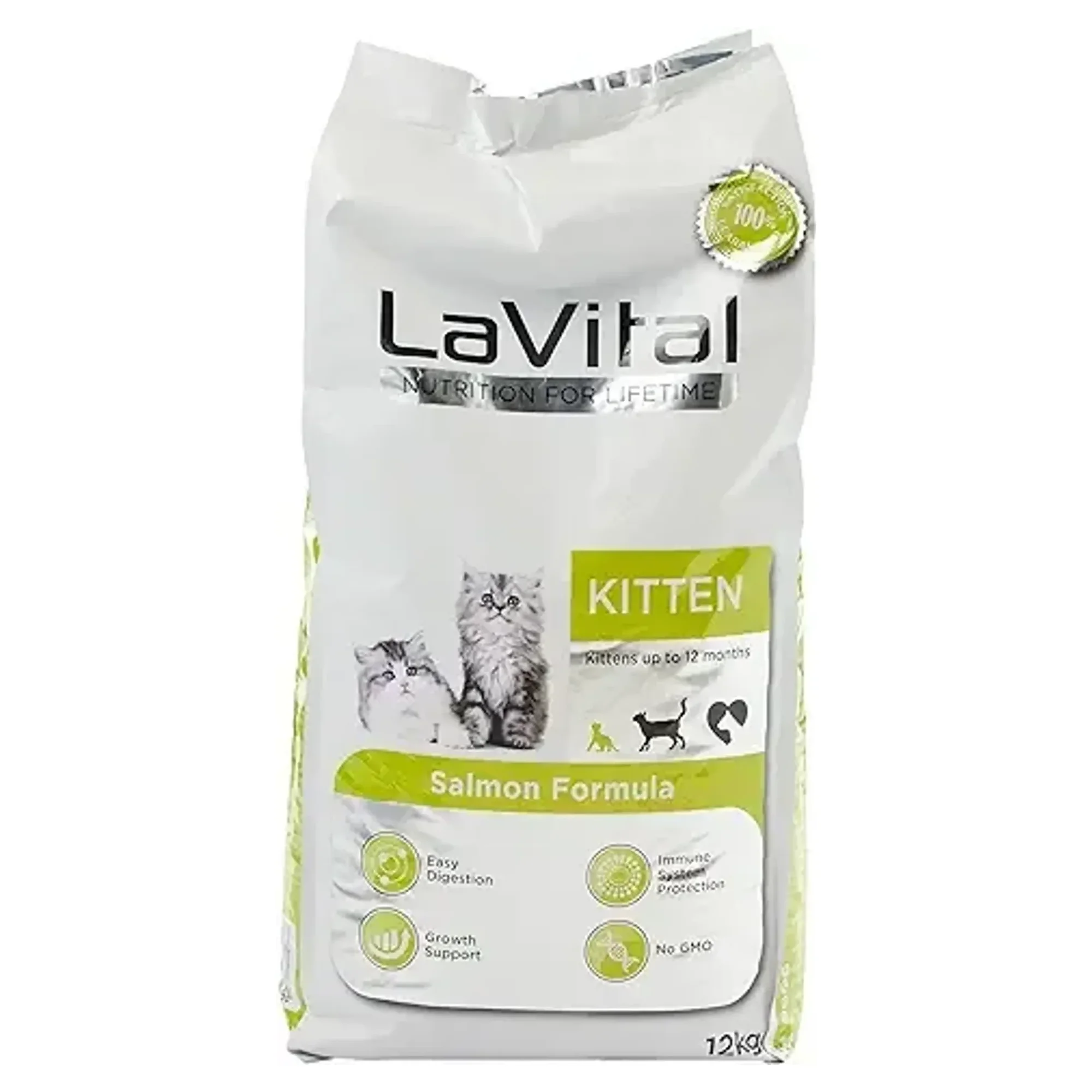 Lavital Yavru Kedi Maması Somonlu 12 KG