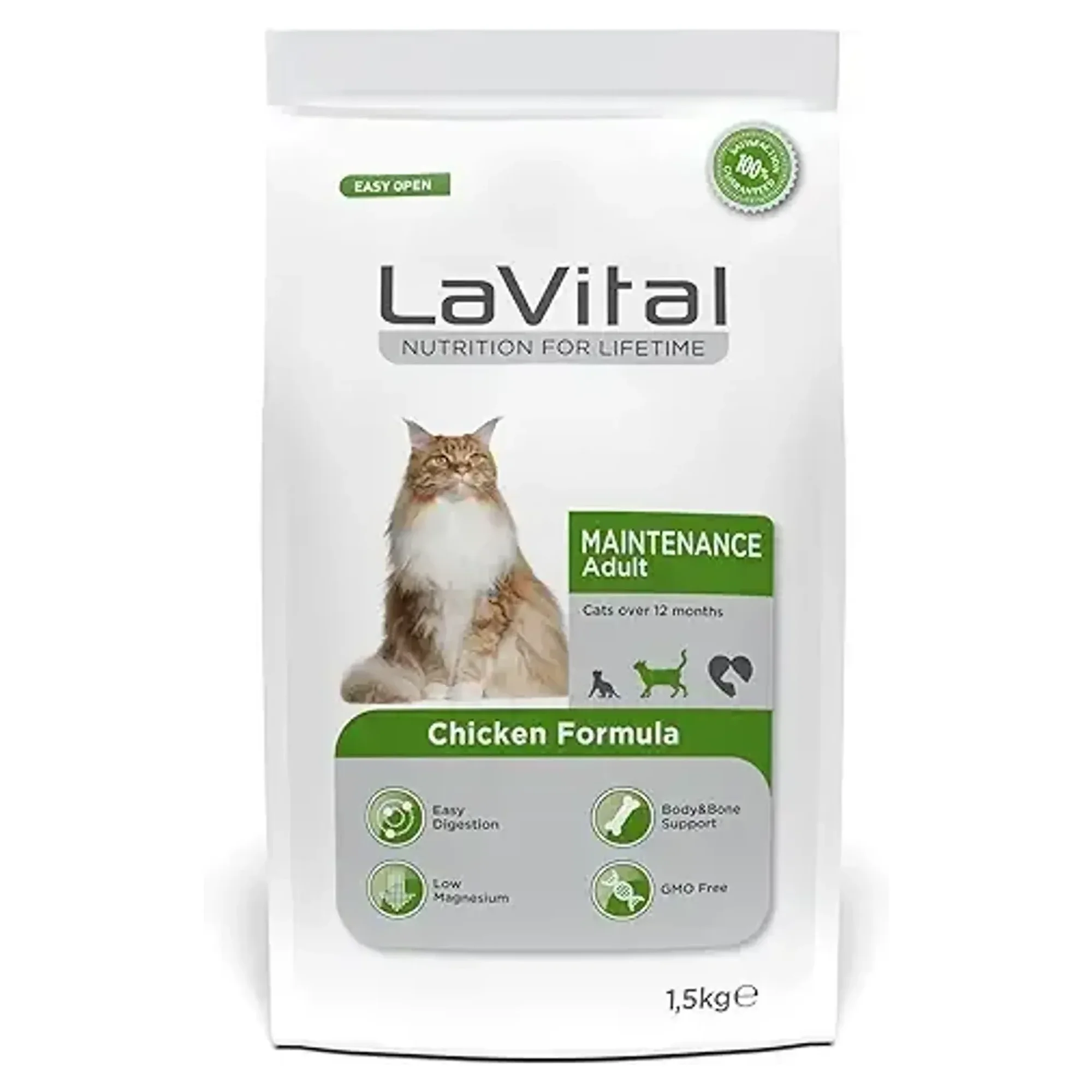 Lavital Tavuklu Kedi Maması (Maintenance) 1.5 KG