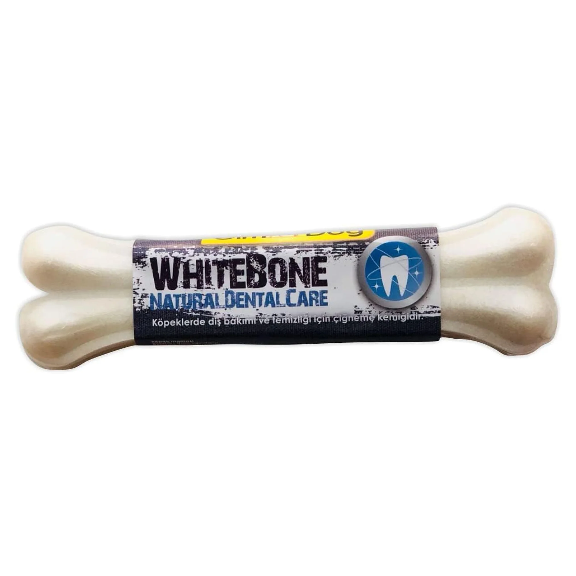 GimDog WhiteBone Natural Dental Care Press Kemik 20 CM