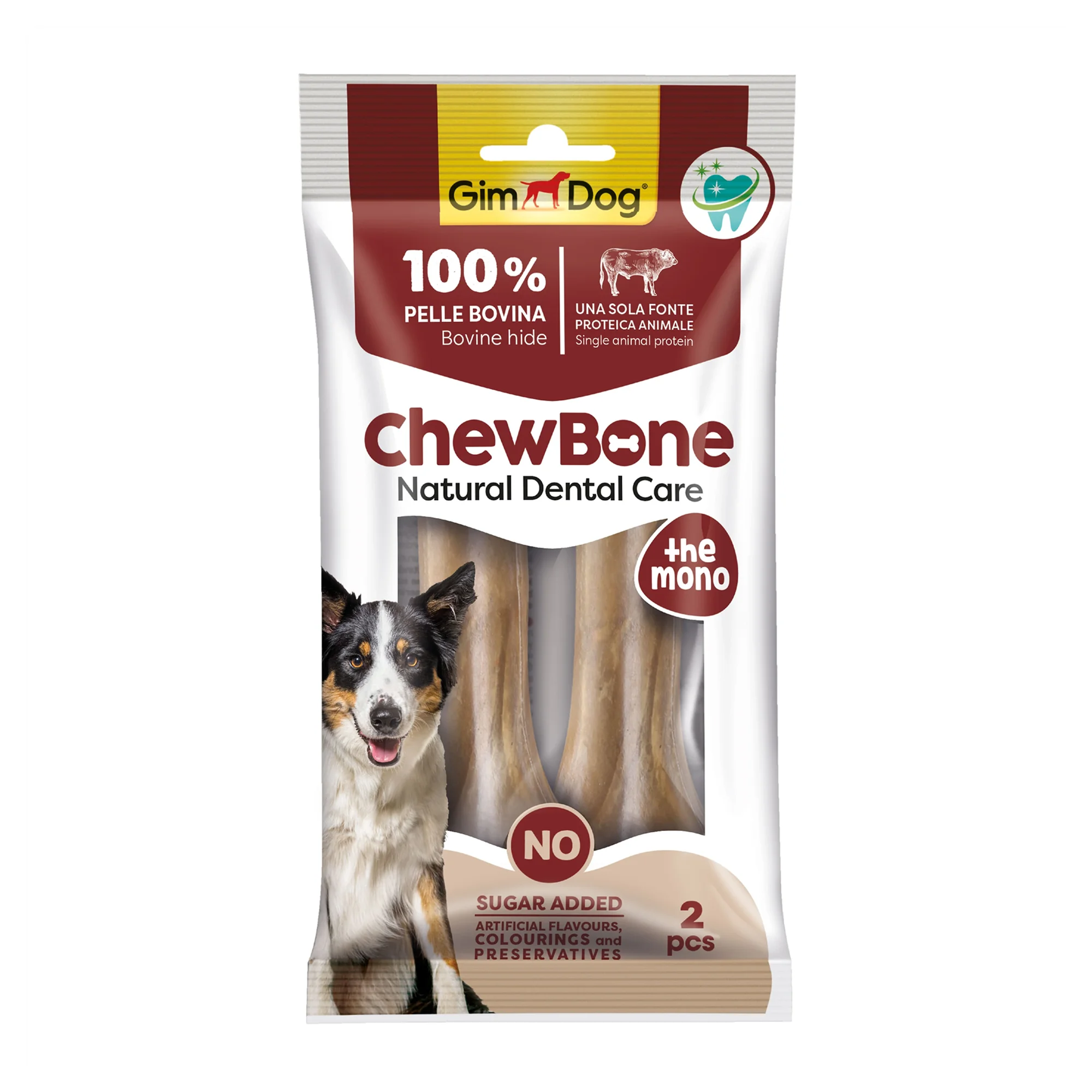 GimDog Köpek Kemik Chew Bones Pres 120G 2'li