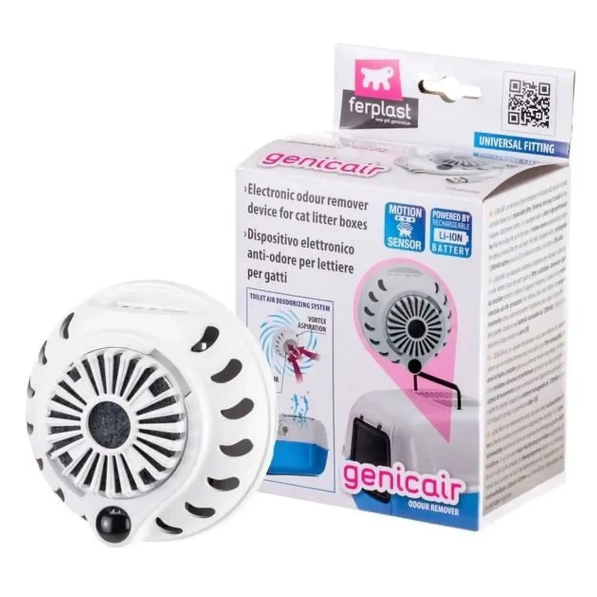 Ferplast Genicair Akıllı Kedi Kumu Koku Giderici
