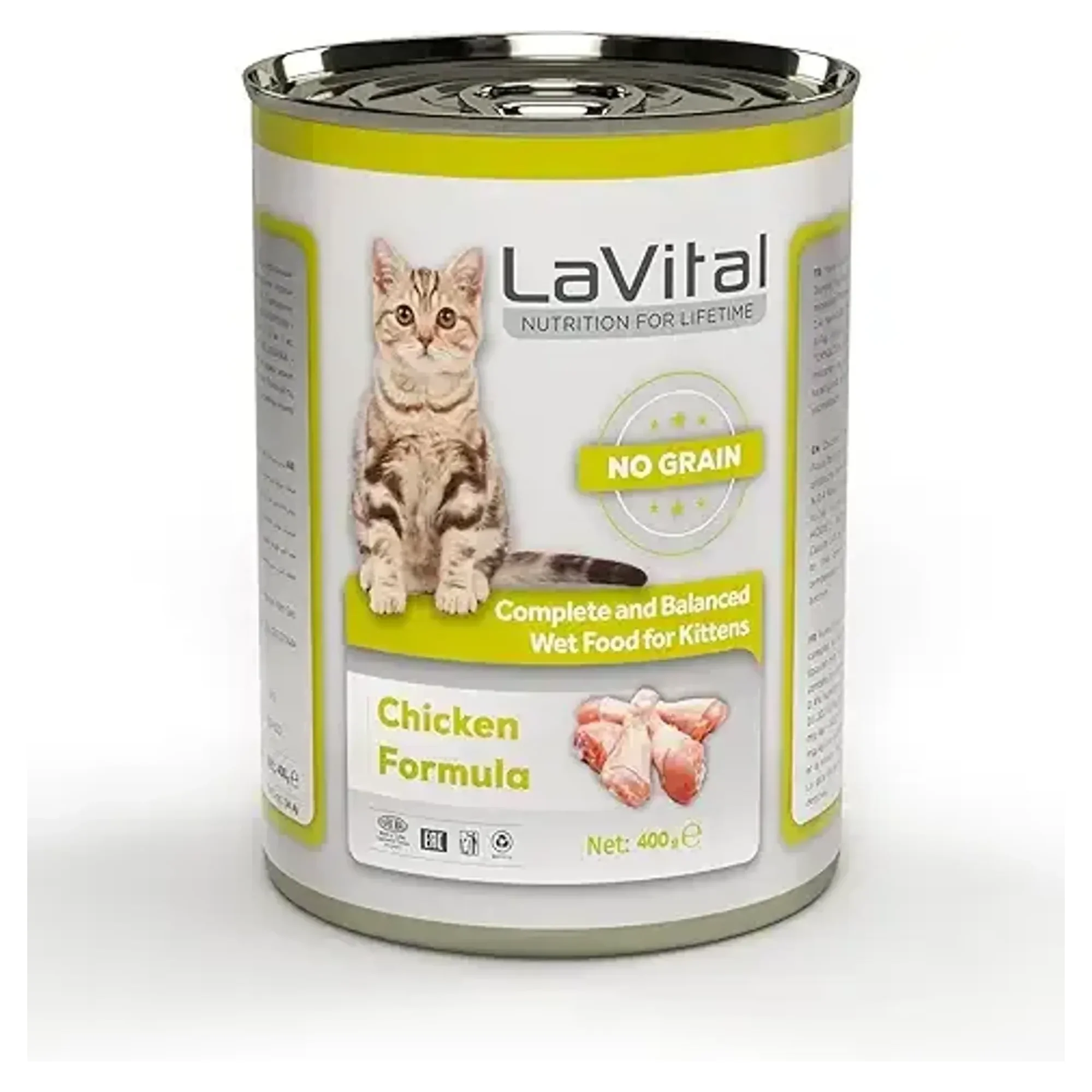 Lavital NG Yavru Kedi Tavuk Etli Ezme Konserve 400 G