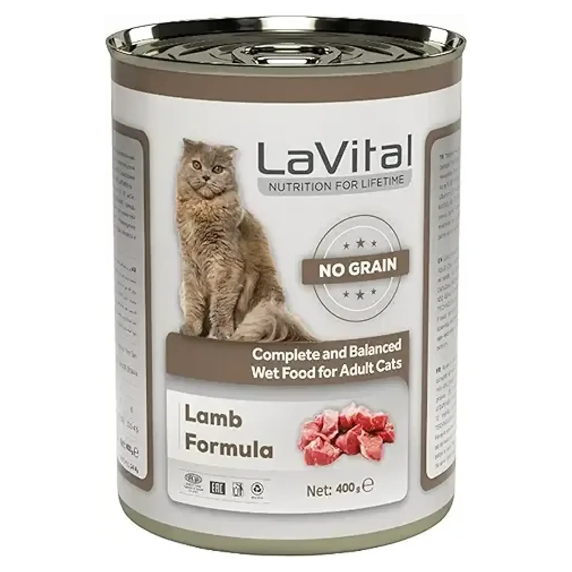 Lavital NG Ad. Kuzu Kedi Kuzu Etli Ezme Konserve 400 G