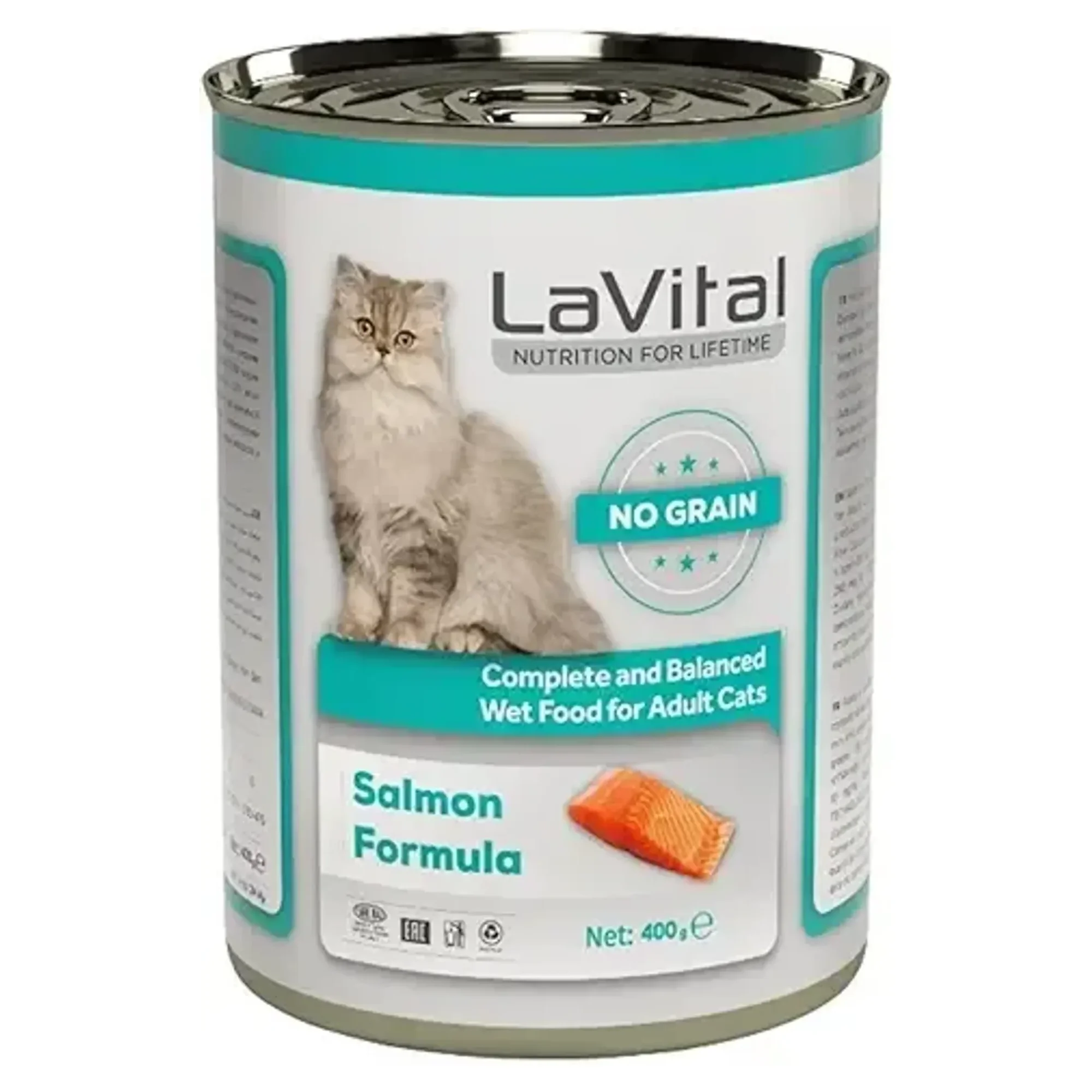 Lavital NG Ad. Somon Kedi Tonbalk Sardunya Ezme Konserve 400 G