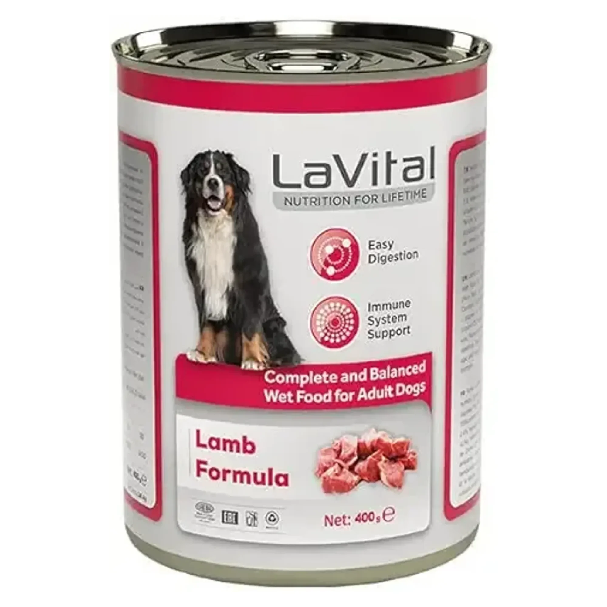 Lavital Yet. Kuzu Köpek Kuzu Etli Ezme Konserve 400 G