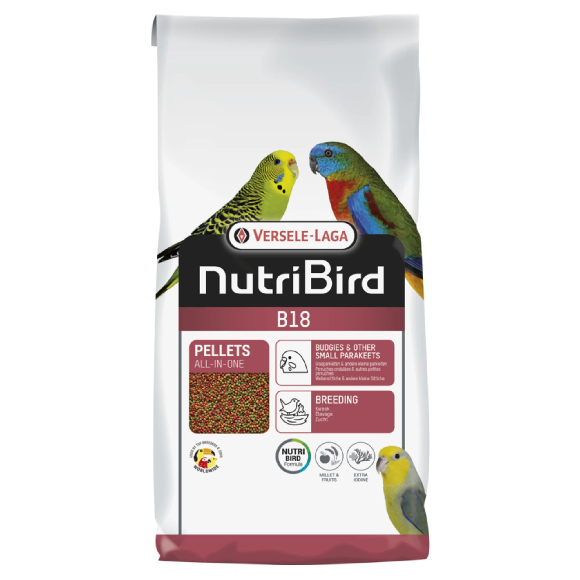 Versele-Laga NutriBird B18 Muhabbet Pelet Yem 10 KG