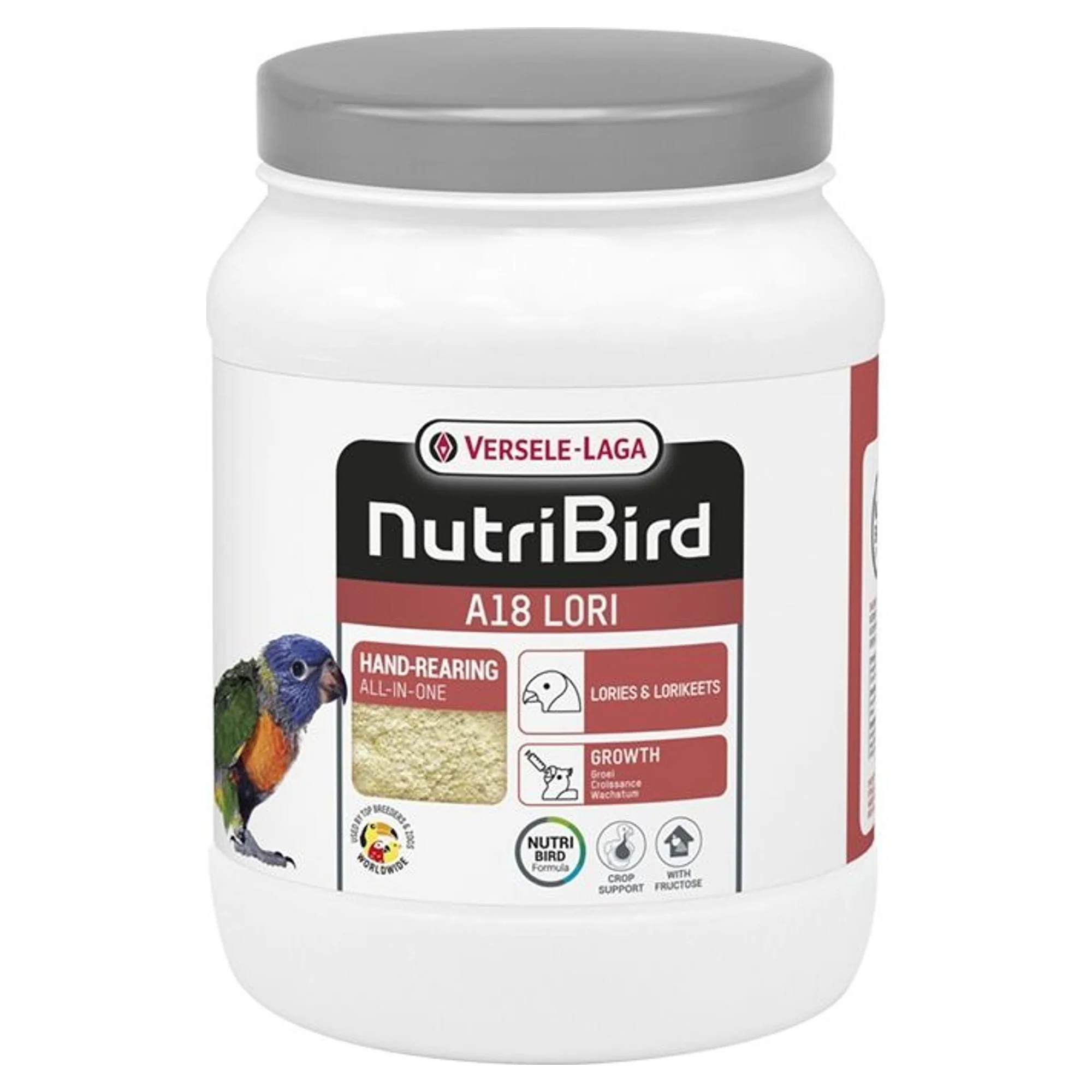 Versele-Laga NutriBird A18 Lori Elle Besleme Kuş Maması 800 G