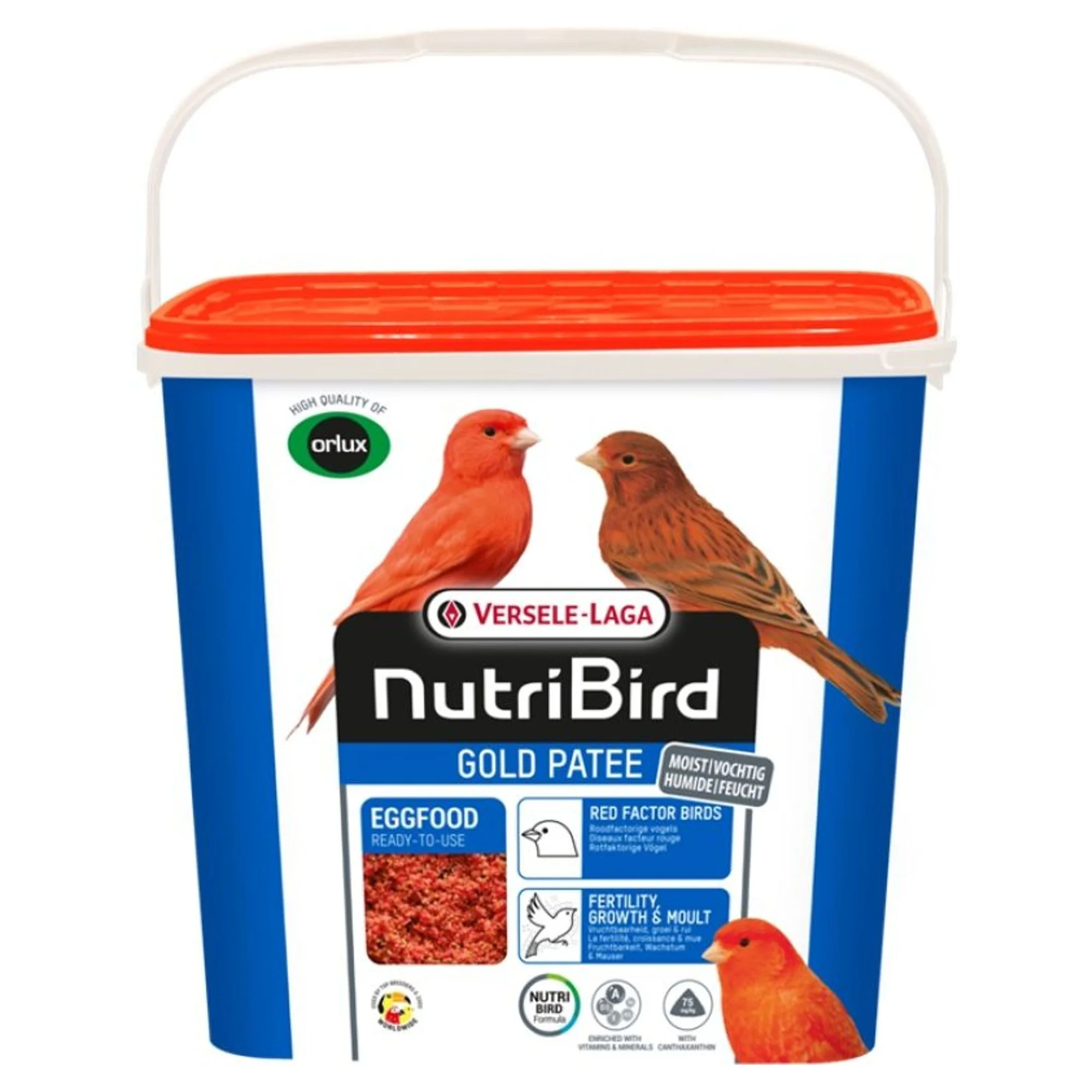 Versele-Laga NutriBird Gold Patee Red Factor Kanarya Yemi 5 KG