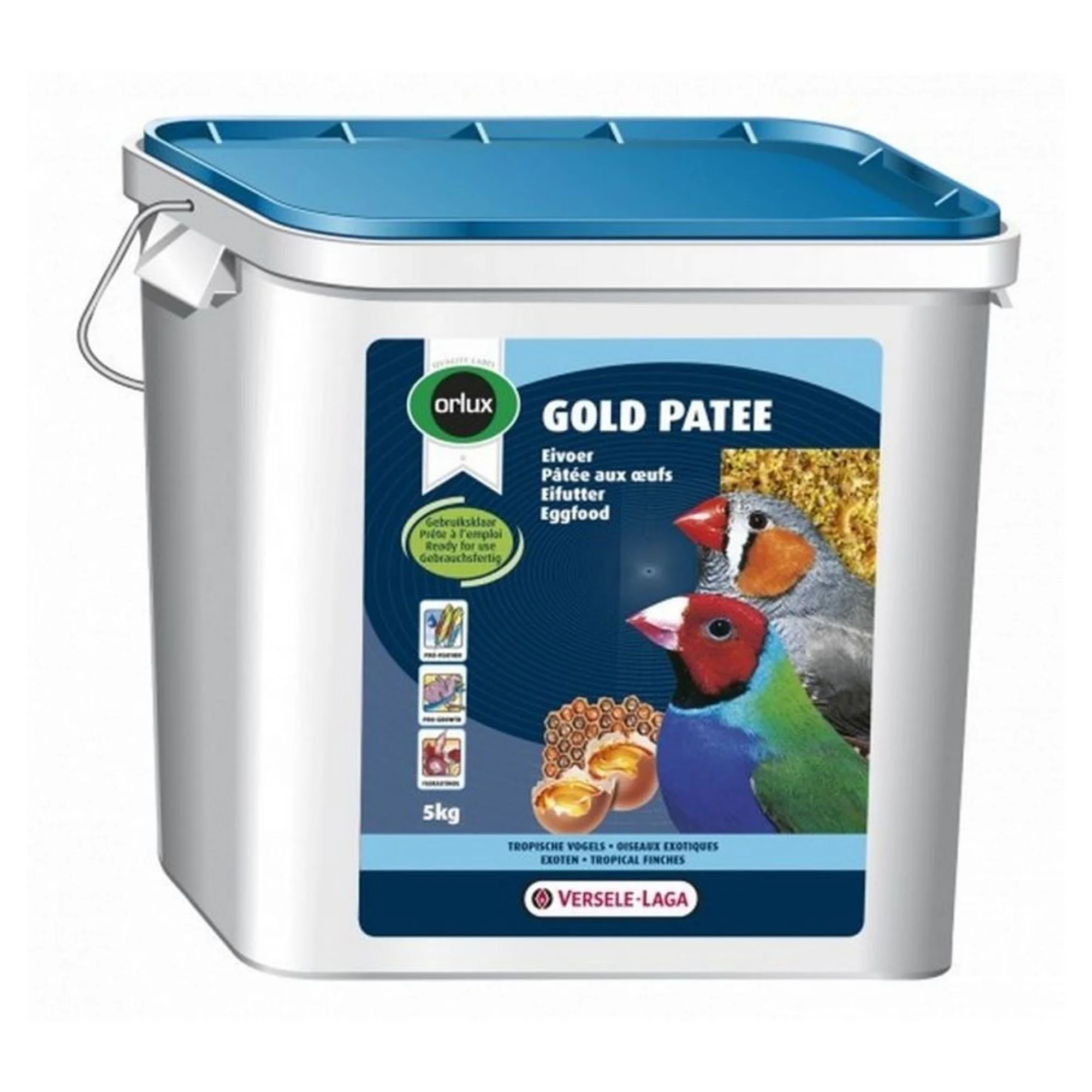 Versele-Laga Orlux Gold Patée Tropical Finches Nemli Kuş Maması 5 KG