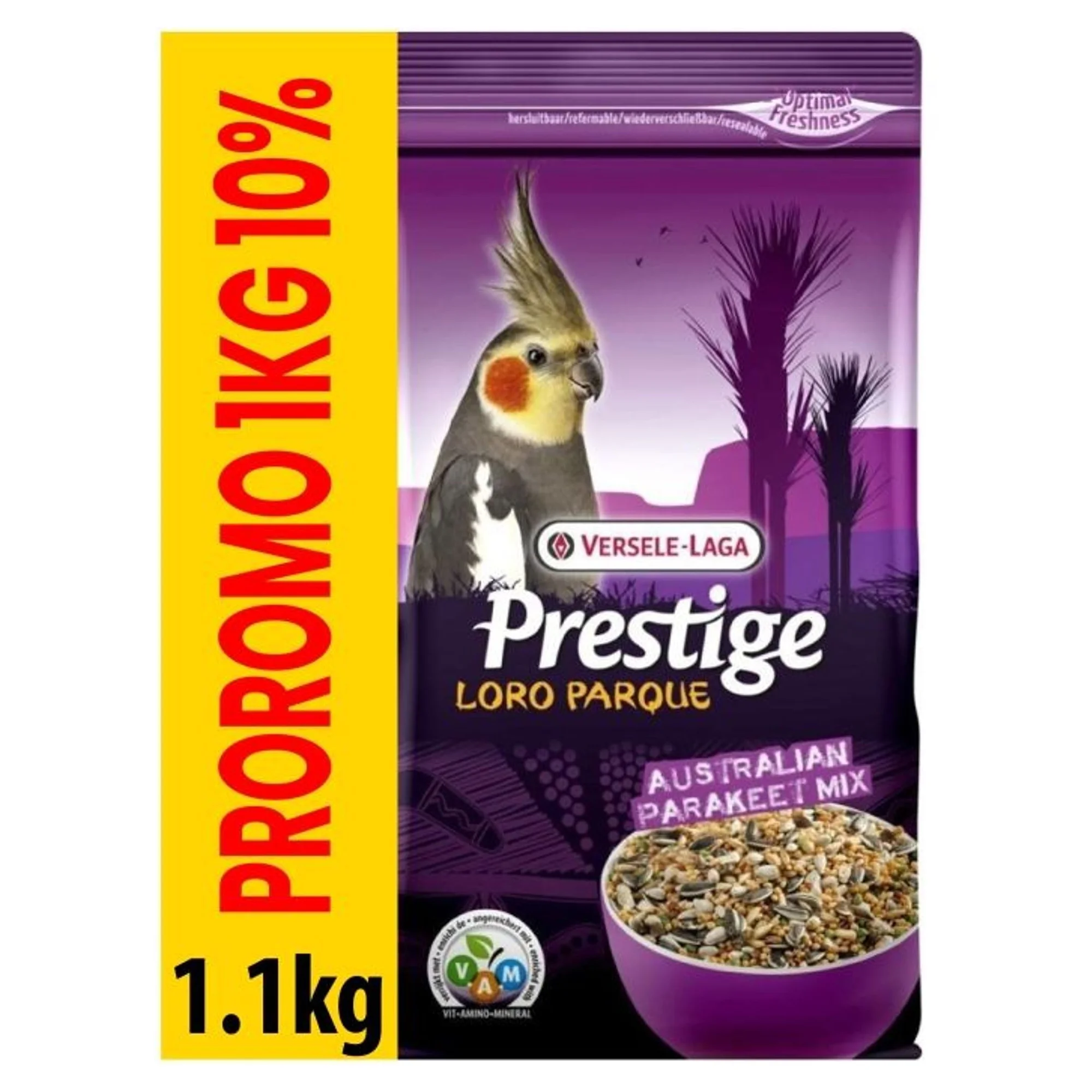 Versele-Laga Loro Parque Avustralya Paraket Yemi 1.1 KG