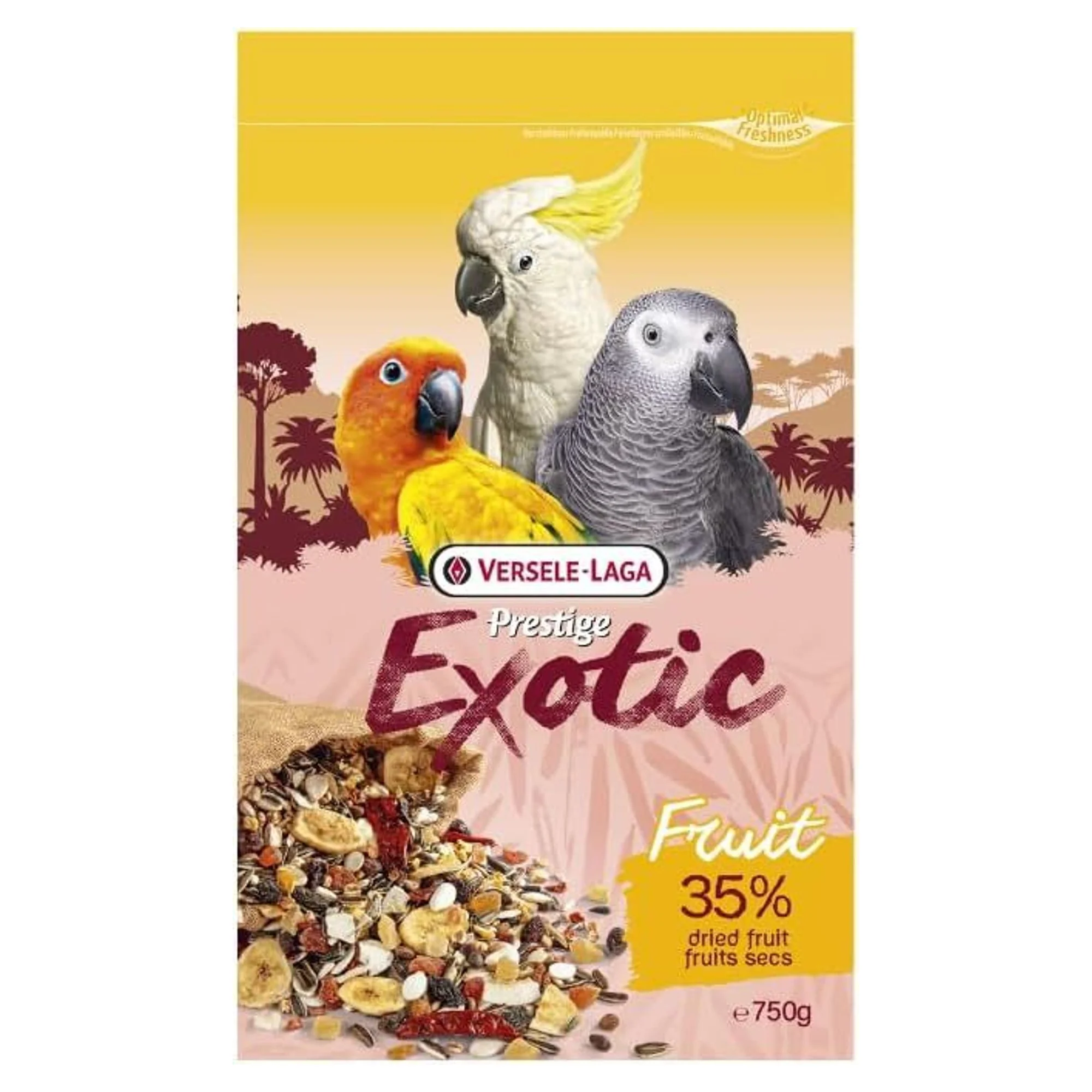 Versele-Laga Prestige Exotic Fruit Papağan Yemi 750 G