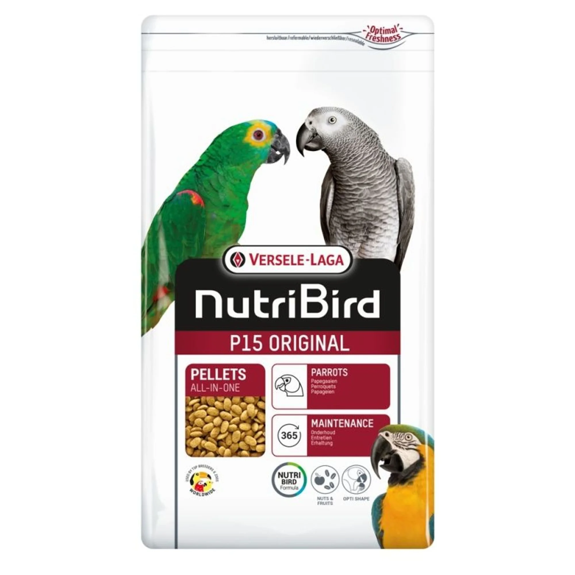 Versele-Laga Versele Laga Nutrıbırd P15 Orıgınal Papağan Pelet Yem 1 KG