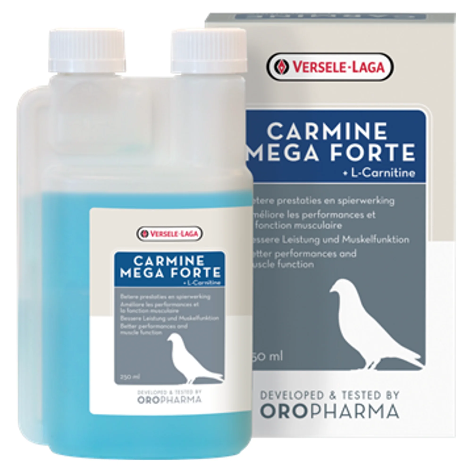 Versele-Laga Oropharma Carmine Mega Forte Güvercin Sıvı L-Karnitin 250 mL