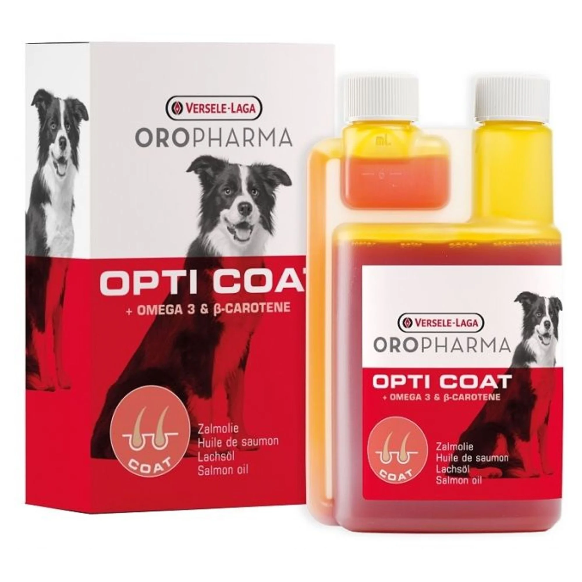Versele-Laga Oropharma Opti Coat Somon Yağı Köpek Takviyesi 250 mL