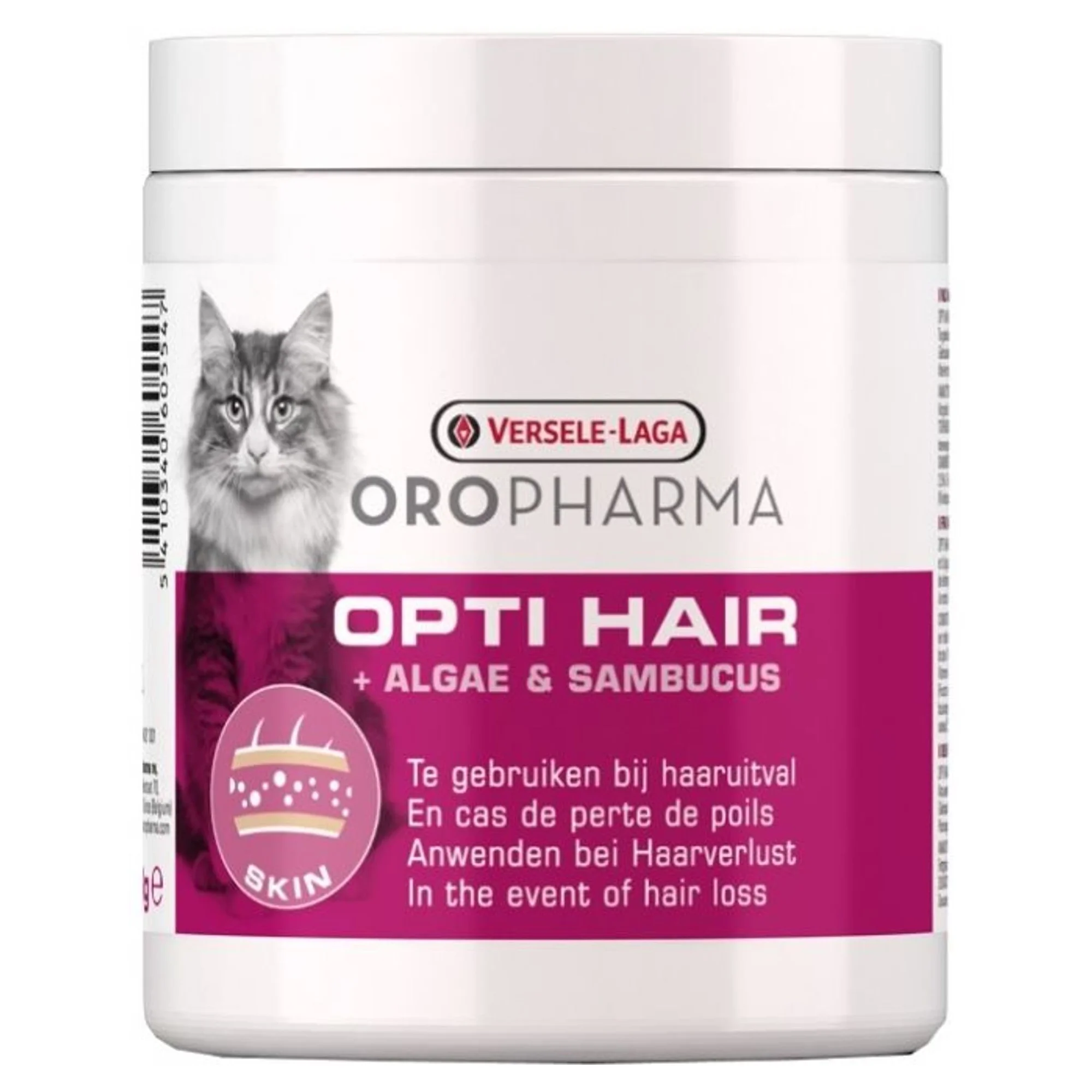 Versele-Laga Oropharma Opti Hair Tüy Bakımı İçin Kedi Takviyesi 130 G