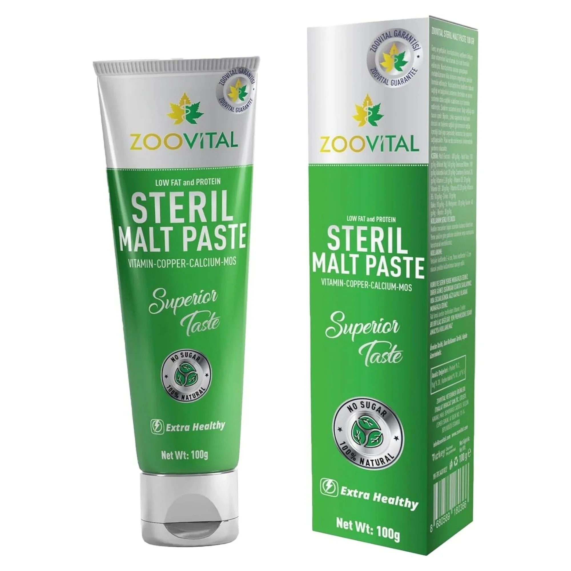 ZooVital ZooVital Steril Kısırlaştırılmış Kedi Takviye ve Vitamin 100 G