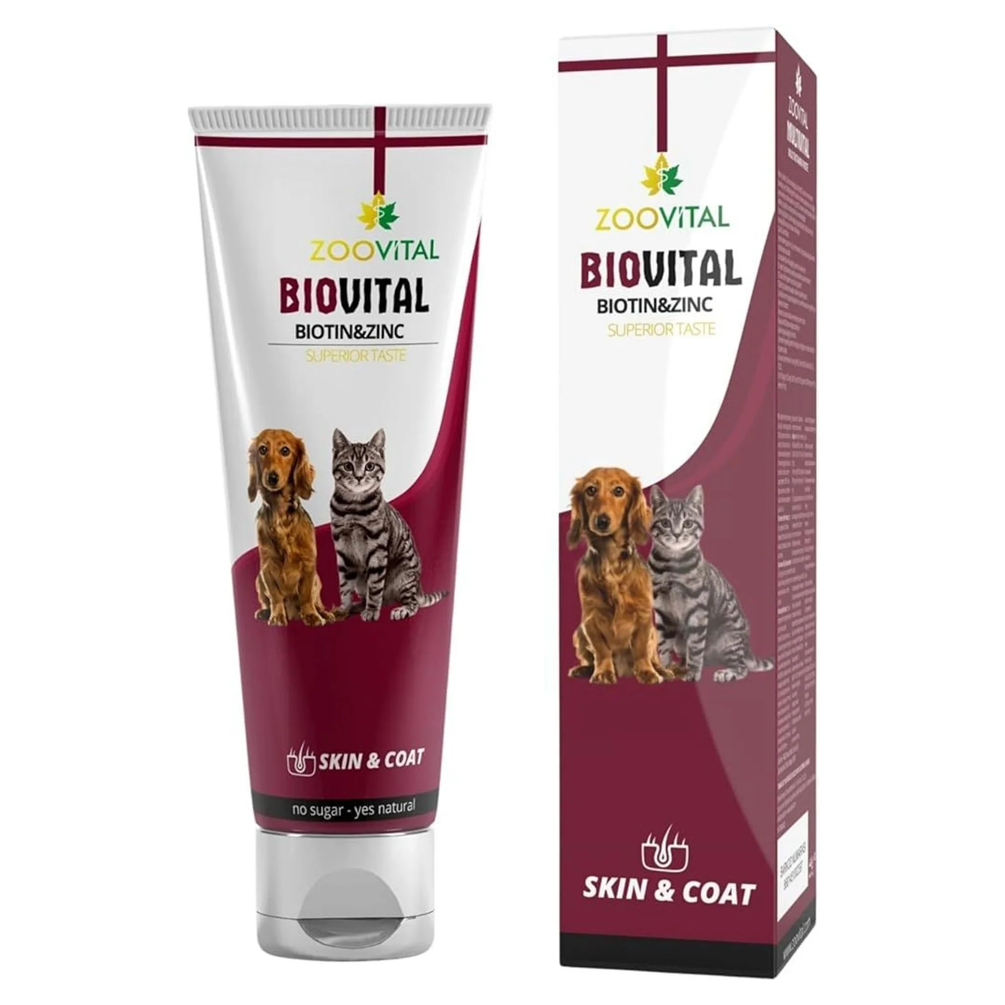 ZooVital ZooVital Biovital Kedi Köpekler İçin Deri Ve Tüy Sağlığı Destekleyici Malt 100 G