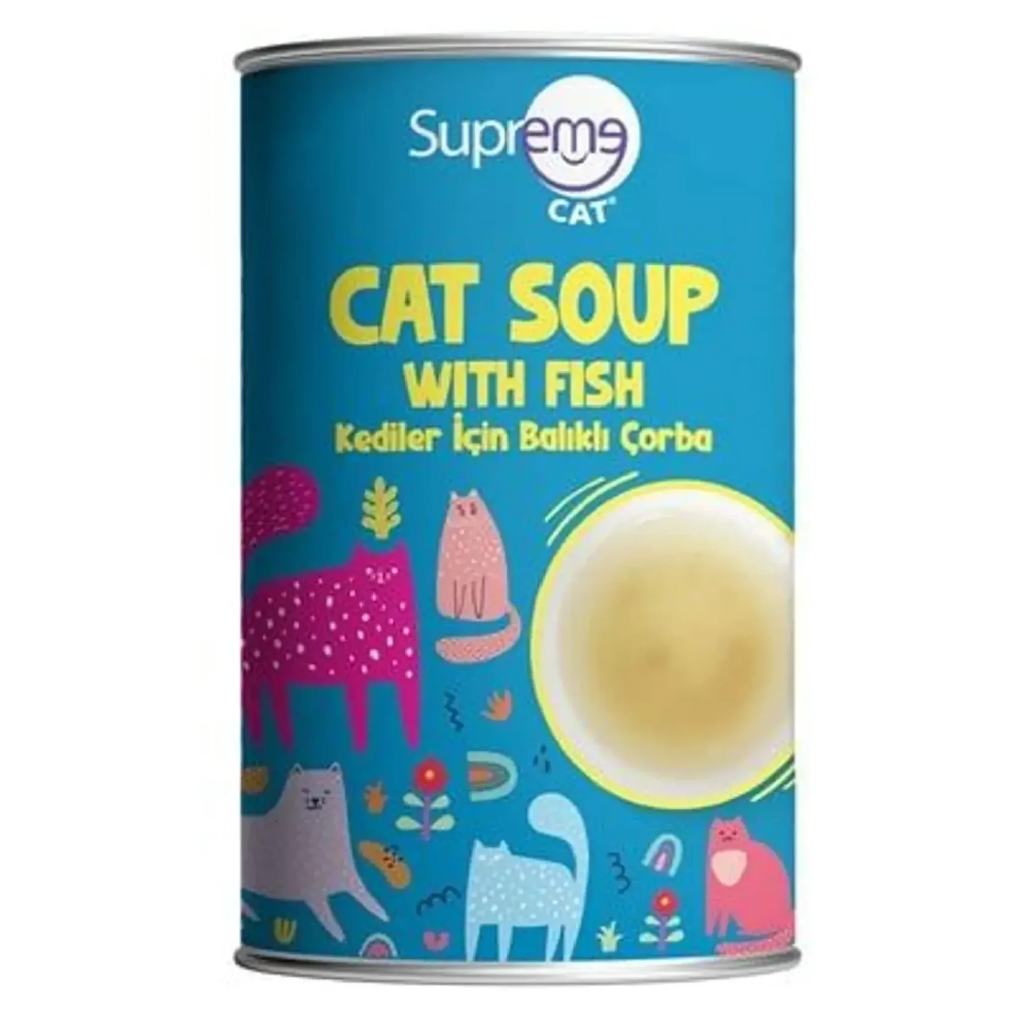 Supreme Cat Supreme Kedi Balıklı Çorba 135 ML