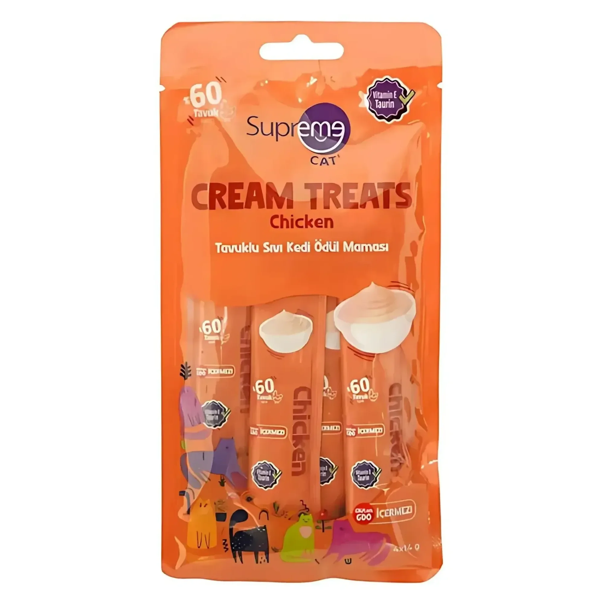 Supreme Cat Supreme Tavuklu Sıvı Kedi Ödül Maması 14 G