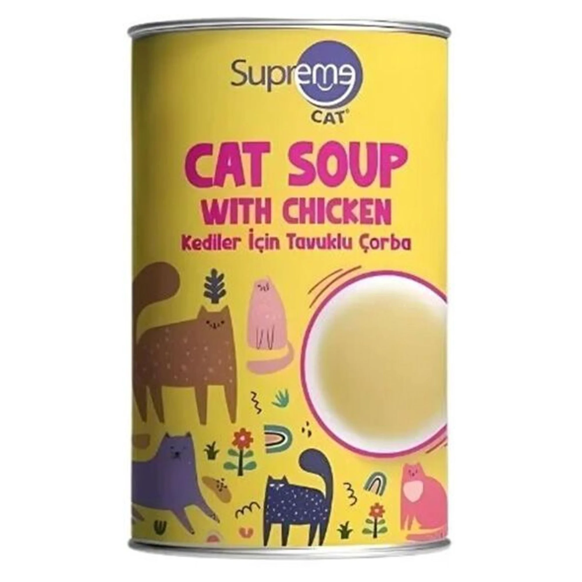 Supreme Cat Tavuklu Yetişkin Kedi Çorbası 135 ML
