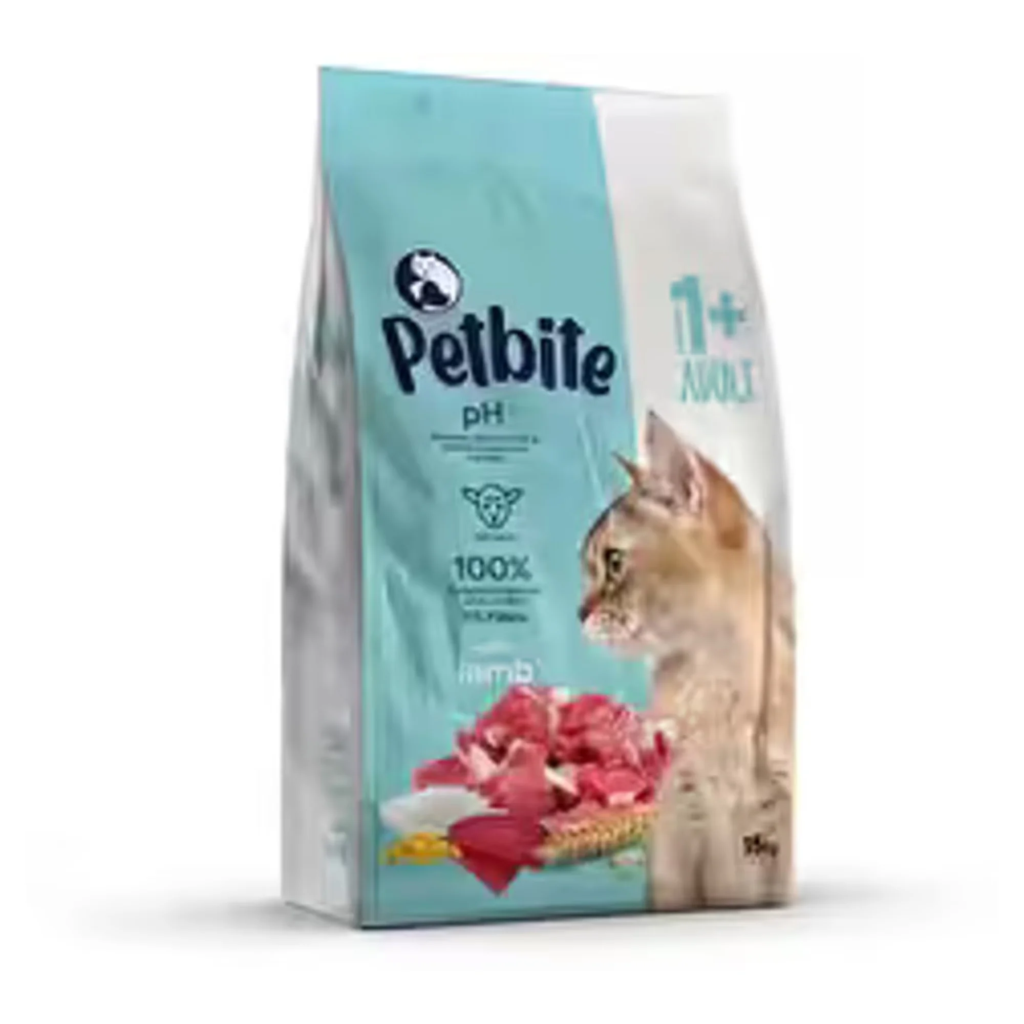 Petbite Petbite Yetişkin Kediler İçin Kuzu Etli Kuru Kedi Maması (3 Kg, Kuzu)