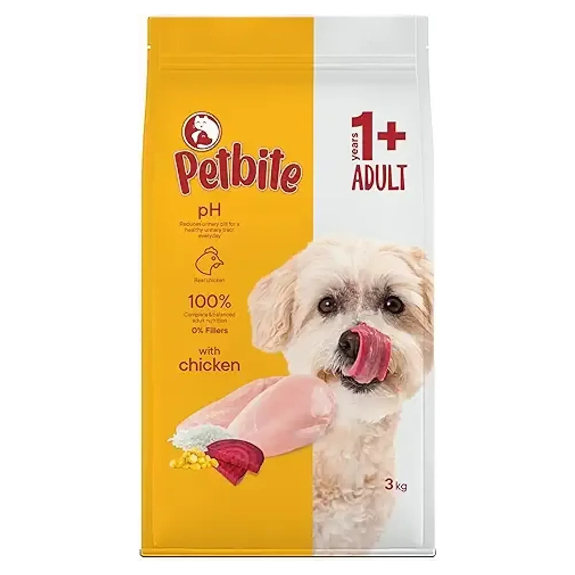 Petbite Petbite Tavuklu Yetişkin Köpek Maması 3 KG