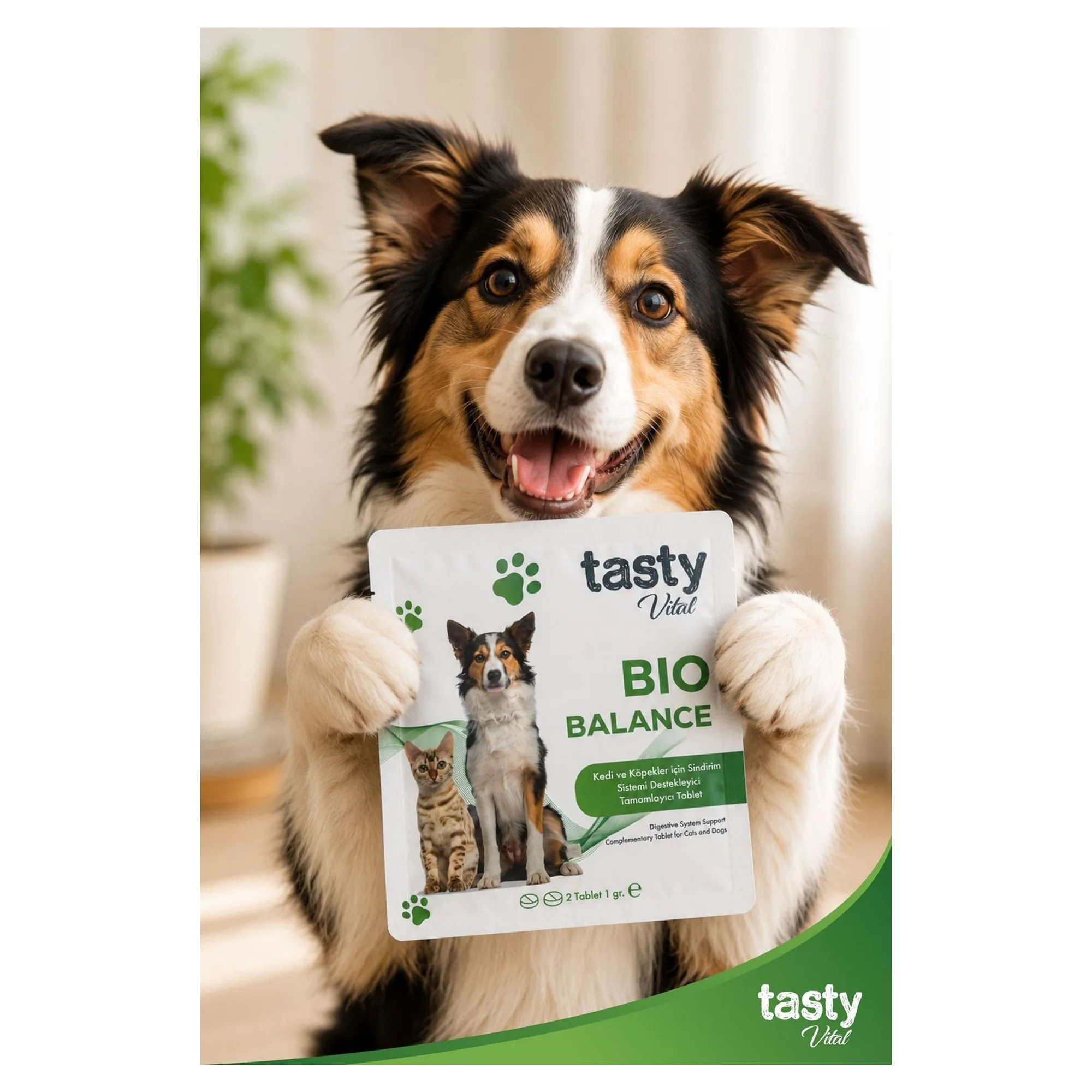 Tasty Vital Bio Balance Sindirim Sistemi Destekleyici Tablet 2 Adet 1 G — Takviye ve Vitaminler, 5 g — Görsel 5