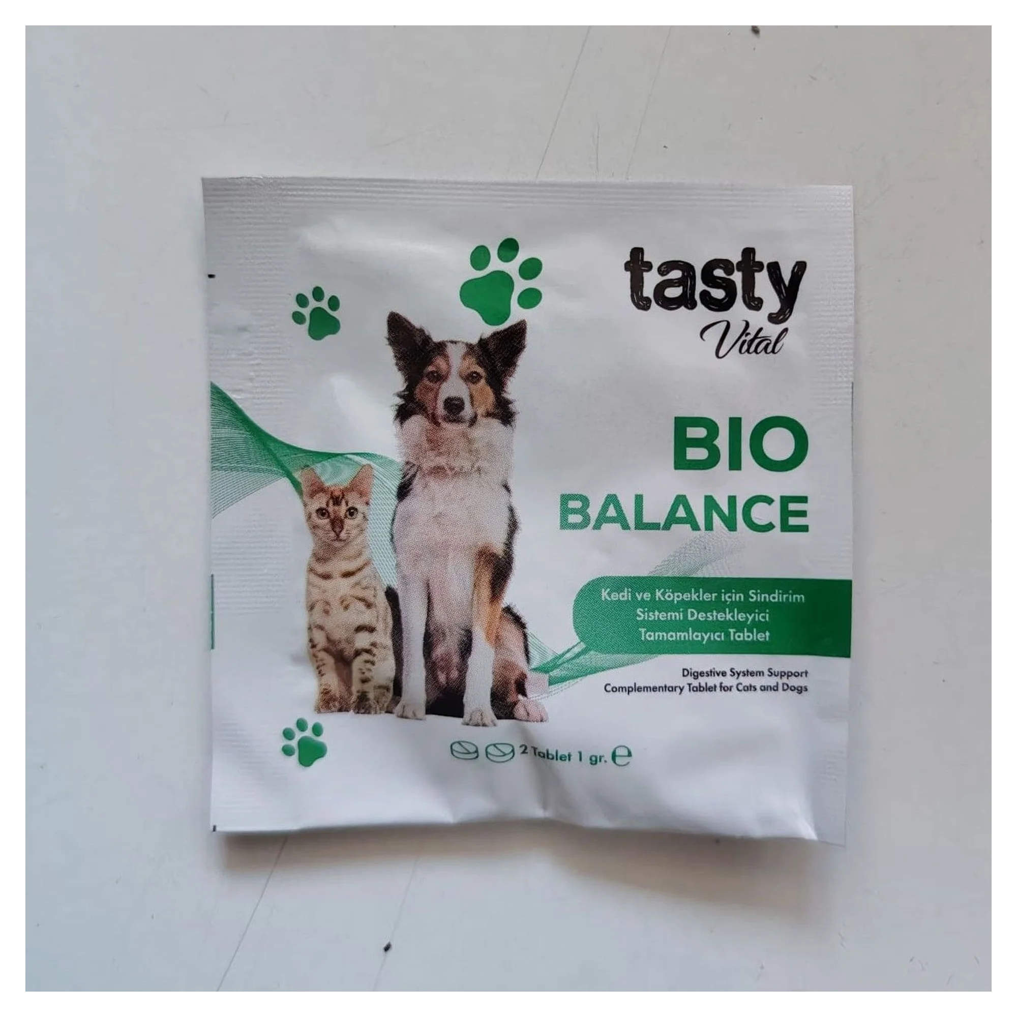 Tasty Vital Bio Balance Sindirim Sistemi Destekleyici Tablet 2 Adet 1 G