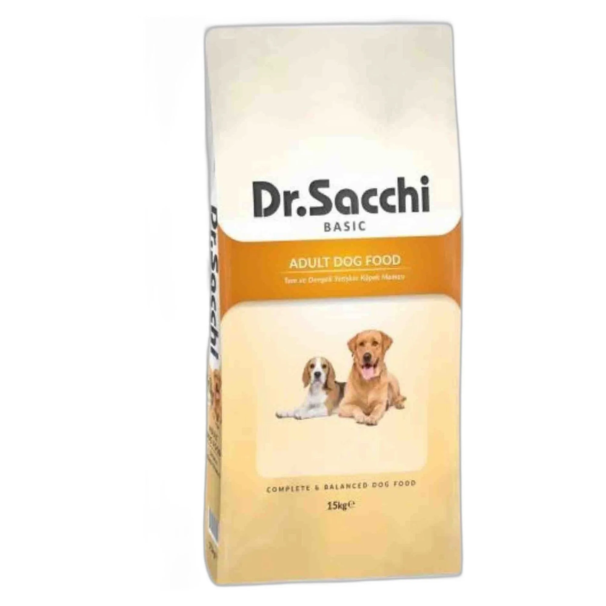 Dr.Sacchi Basic Düşük Tahıllı Tavuklu Yetişkin Köpek Maması 15 KG