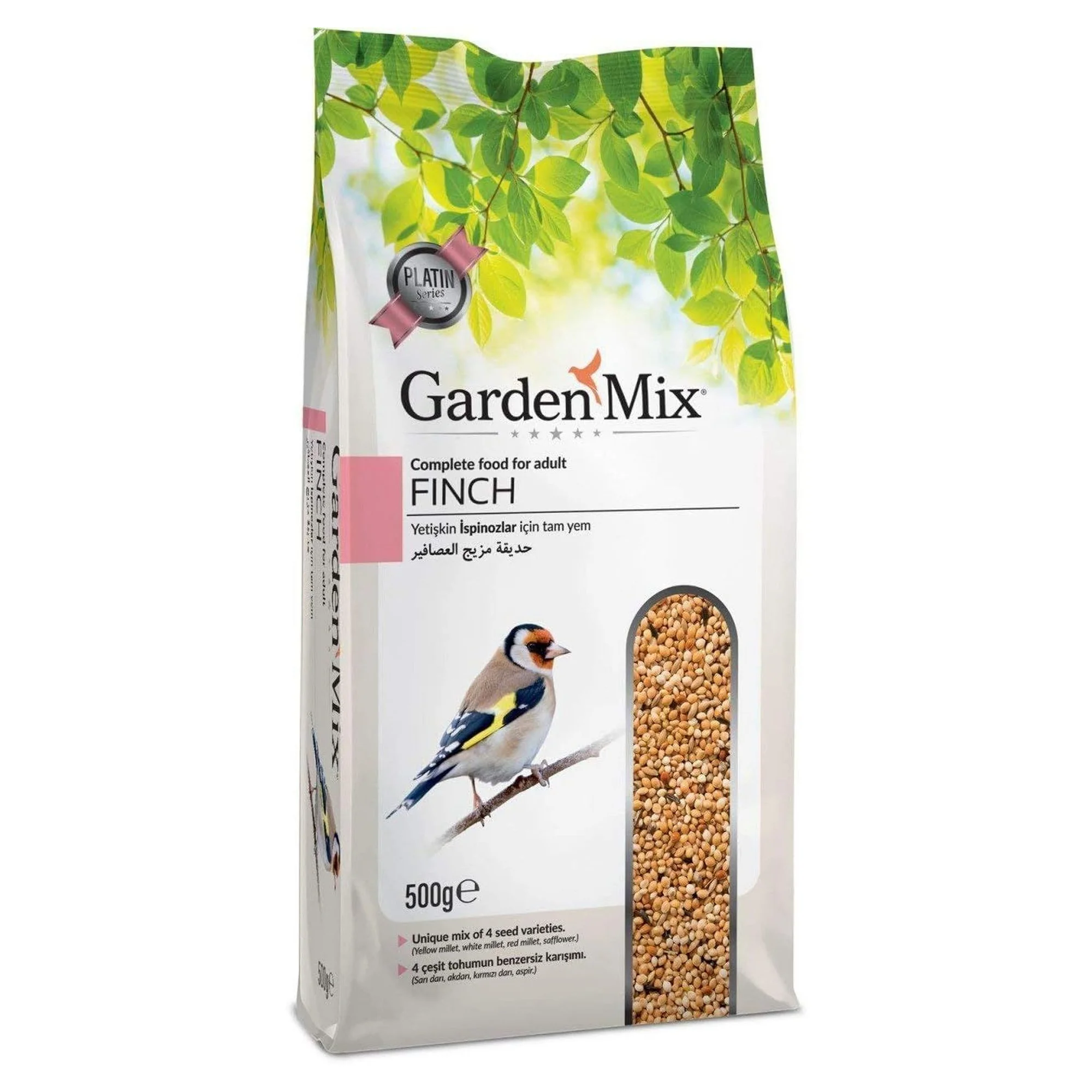 Garden Mix Platin Finch Yemi 500G