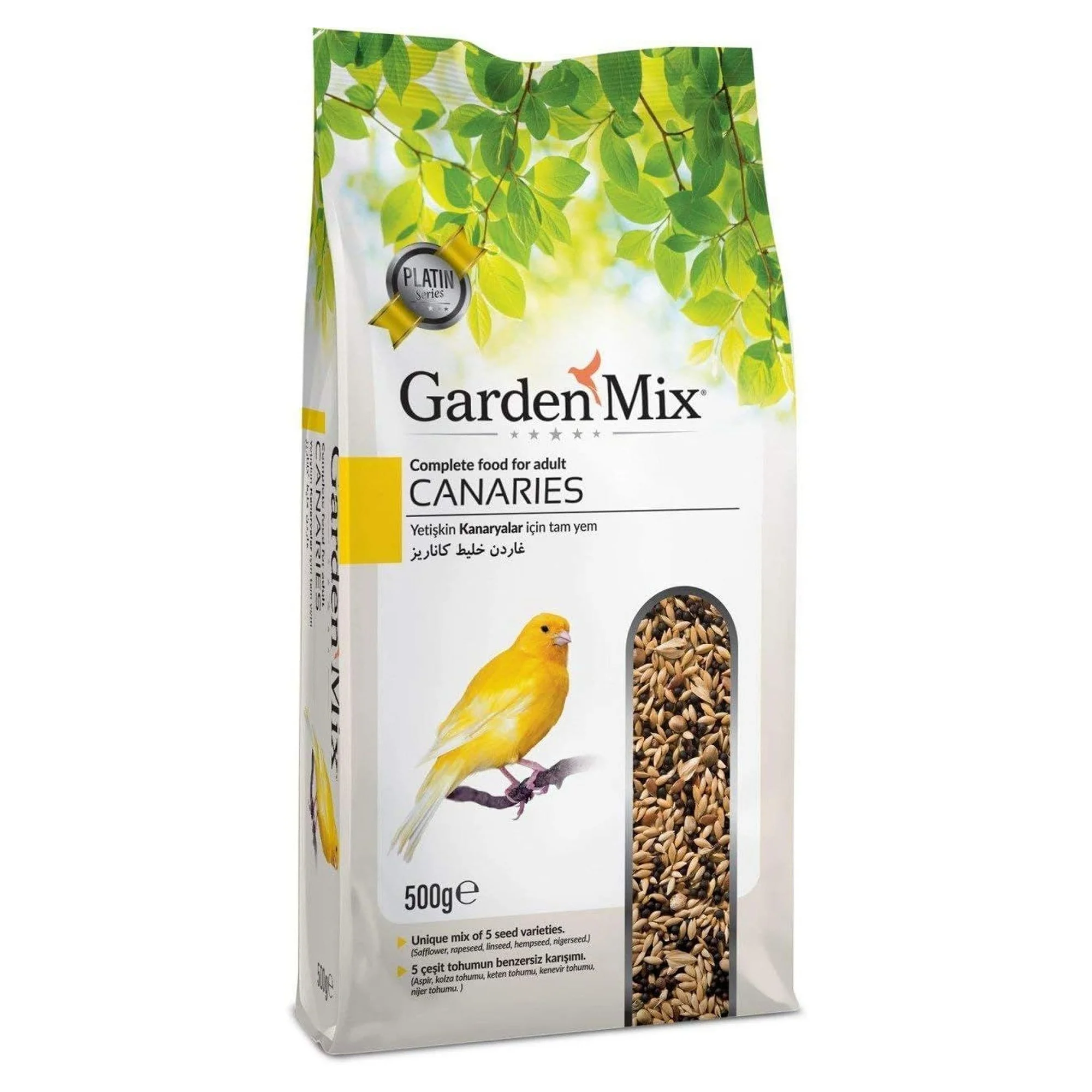 Garden Mix Platin Kanarya Yemi 500G