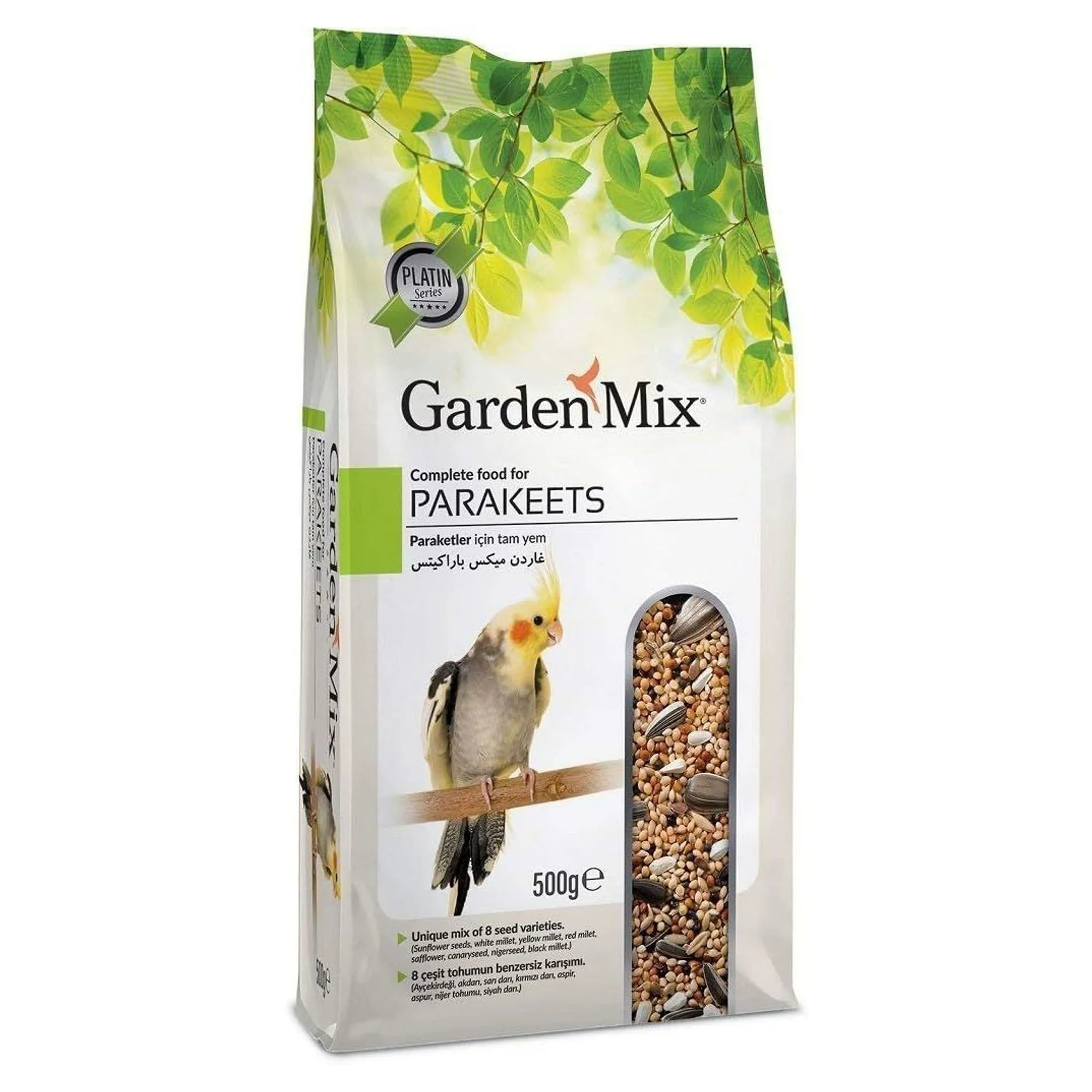Garden Mix Platin Paraket Yemi 500G
