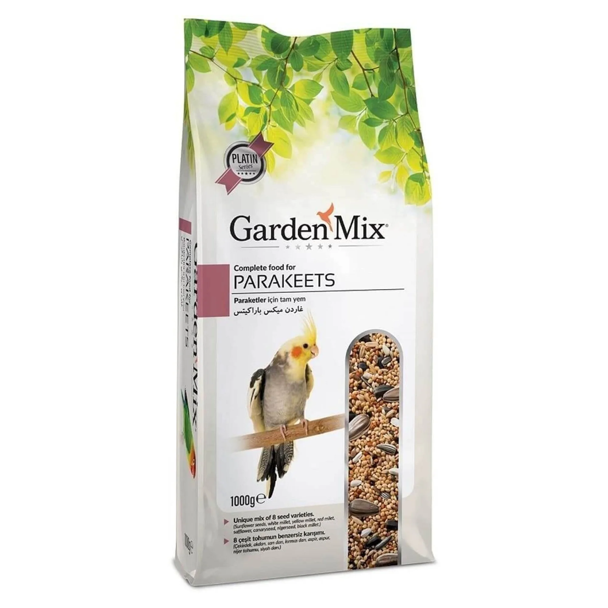 Garden Mix Platin Paraket Yemi 1KG