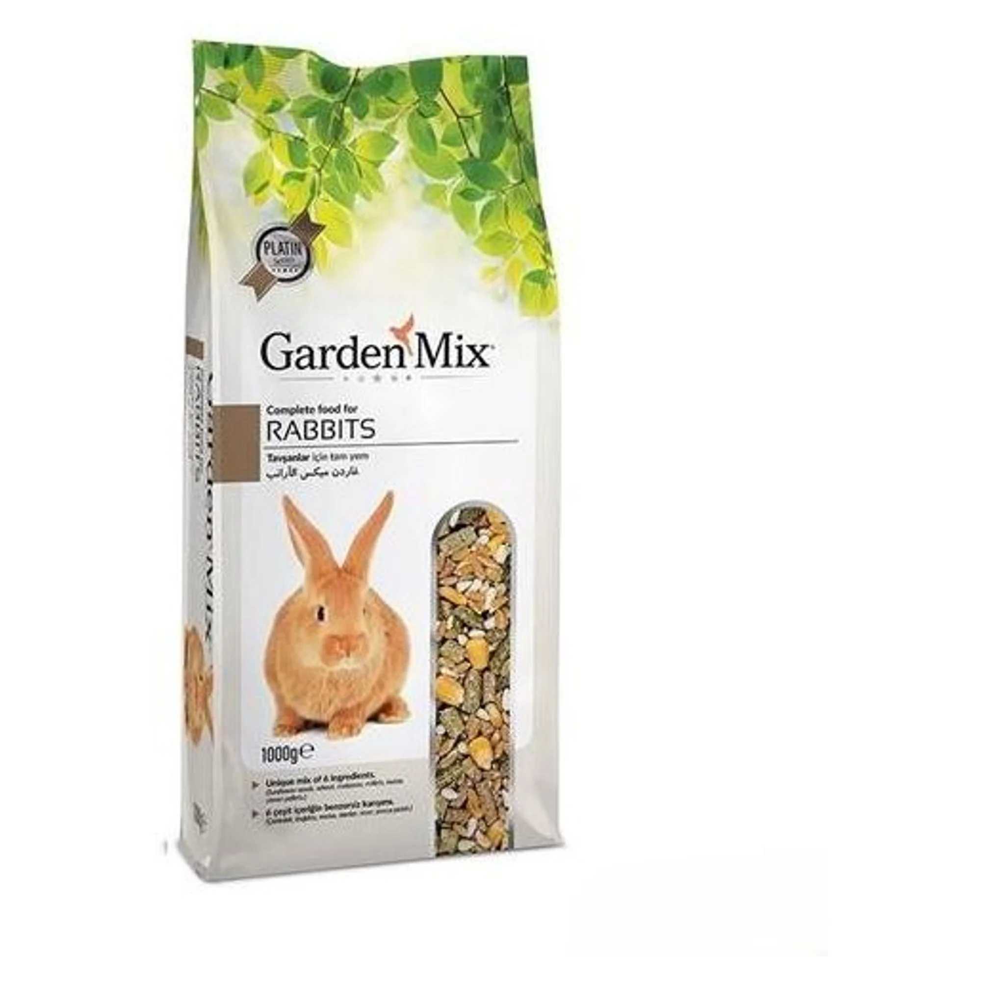 Garden Mix Garden Mix Platin Tavşan Yemi 1KG
