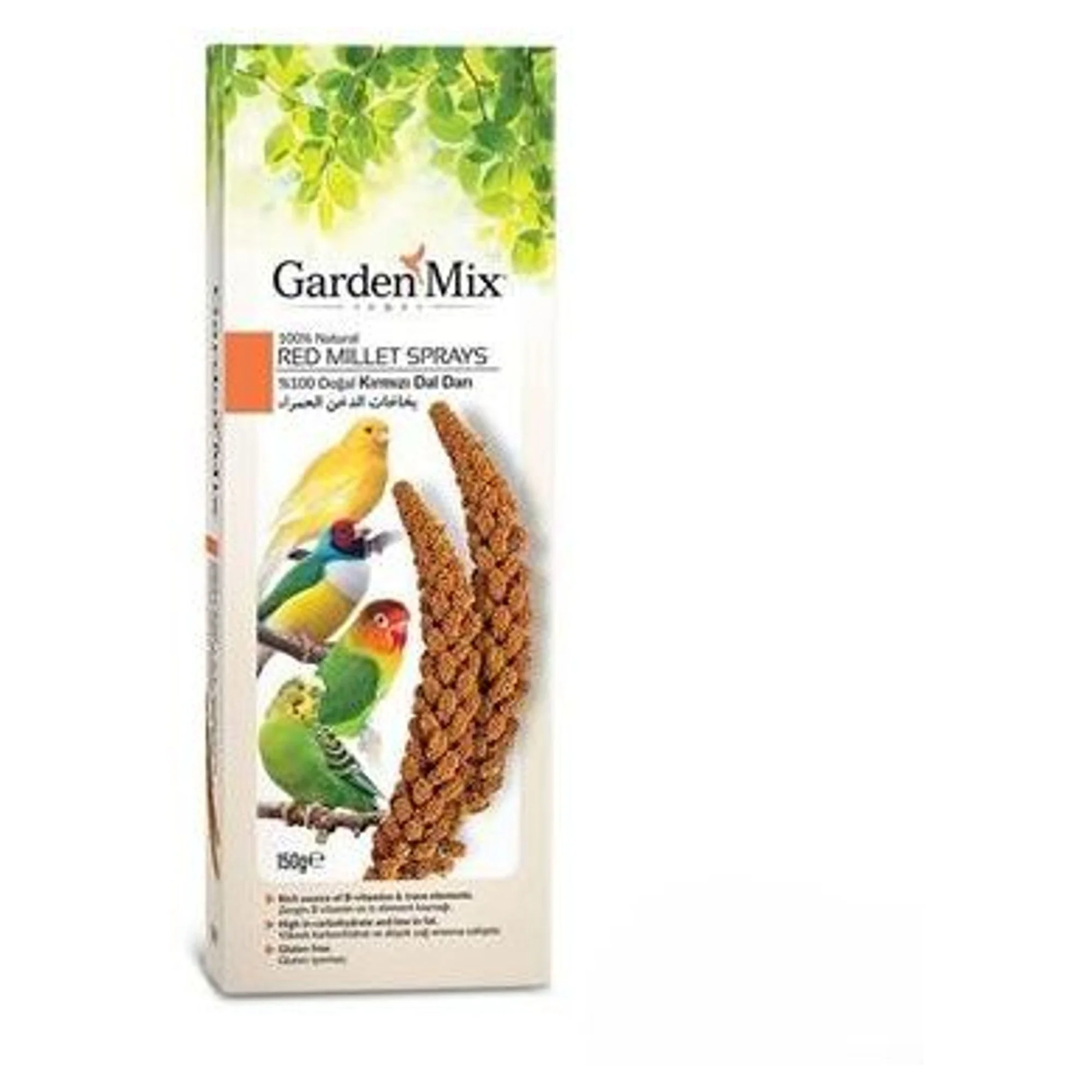 Garden Mix Garden Mix Platin Kırmızı Dal Darı