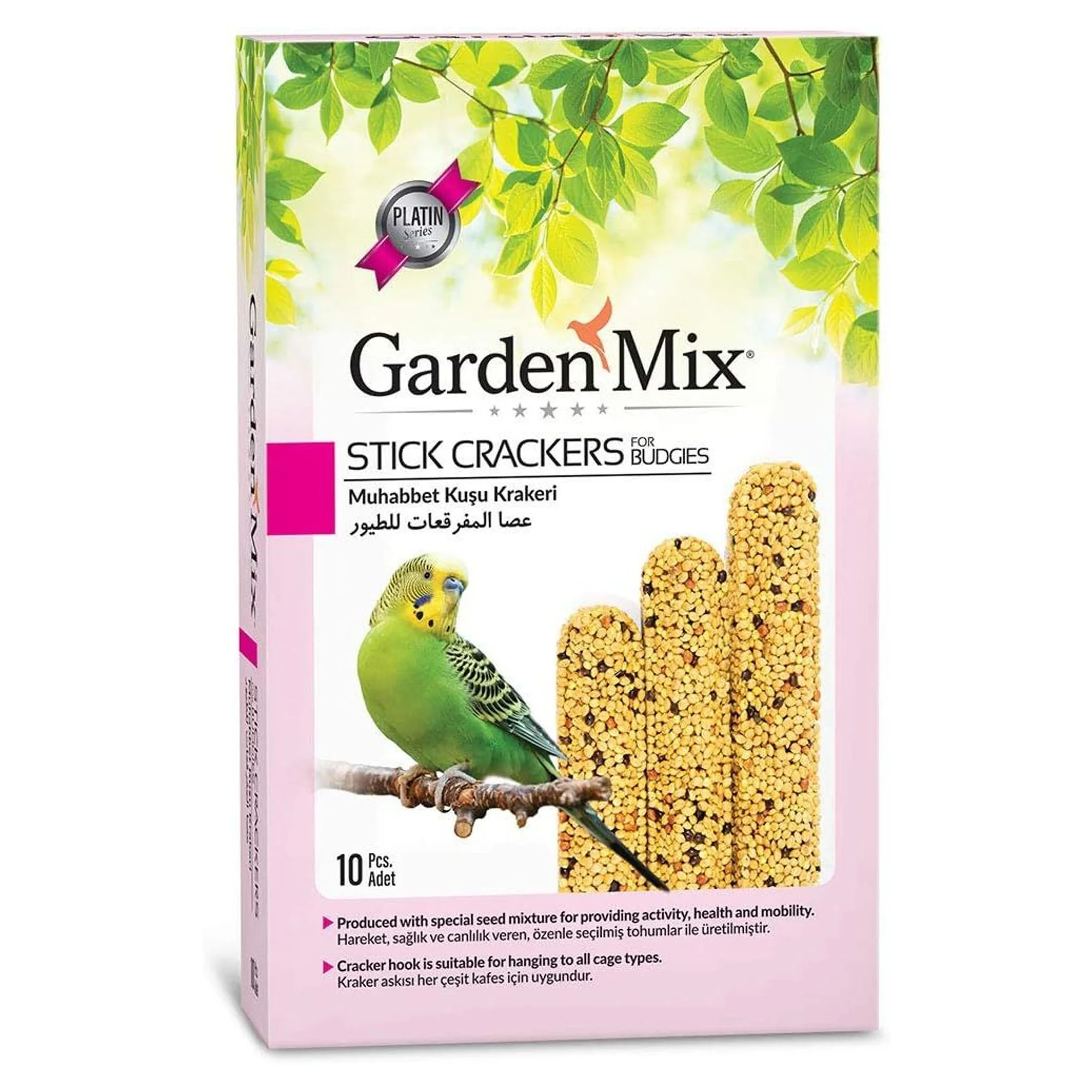Garden Mix Platin Sade Kuş Krakeri 10’lu