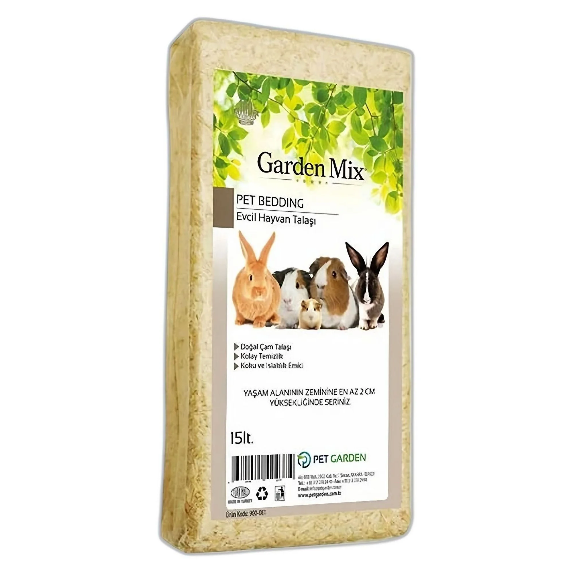 Garden Mix Garden Mix Kemirgen Talaşı 15L
