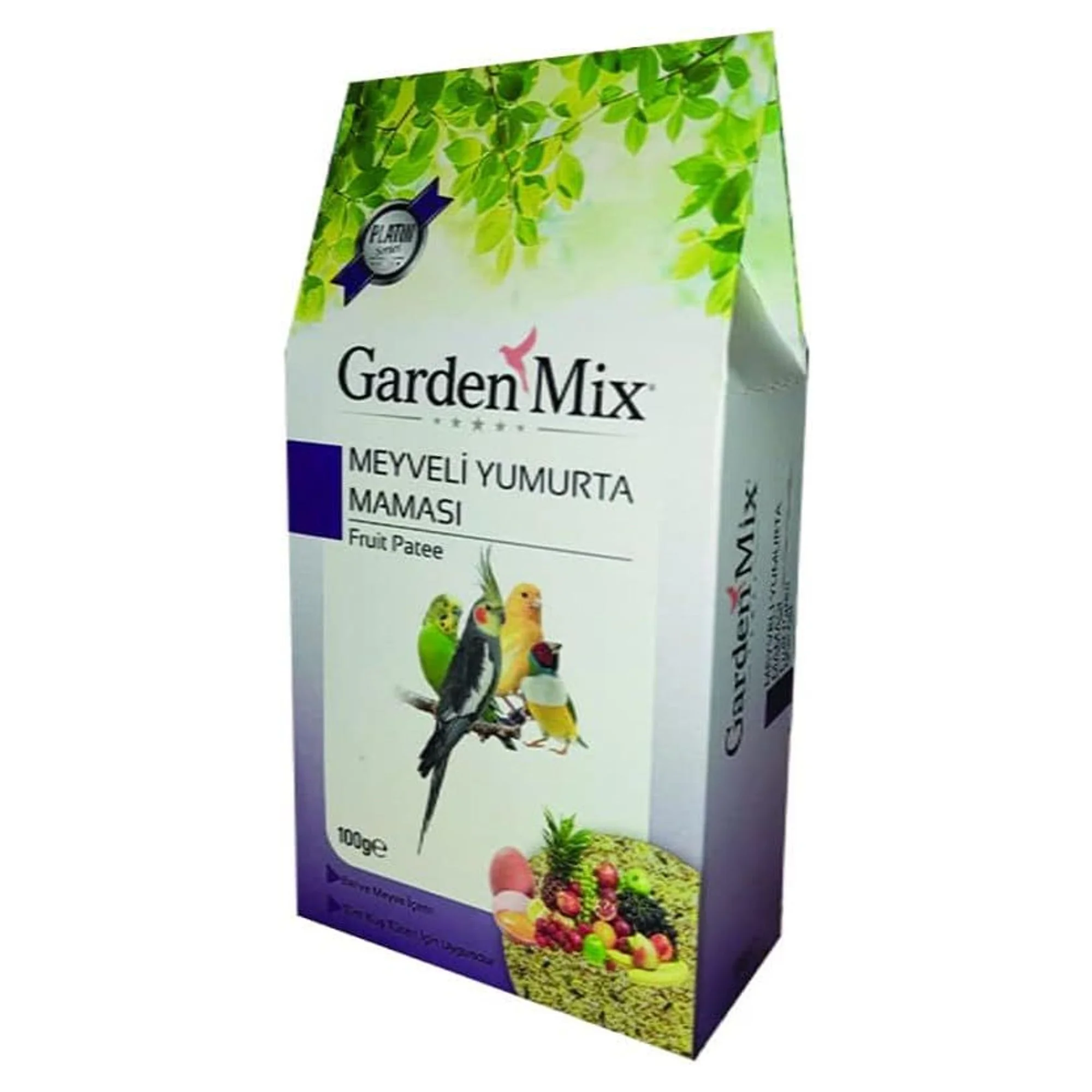 Garden Mix Platin Meyveli Yumurta Mamasi 100 G