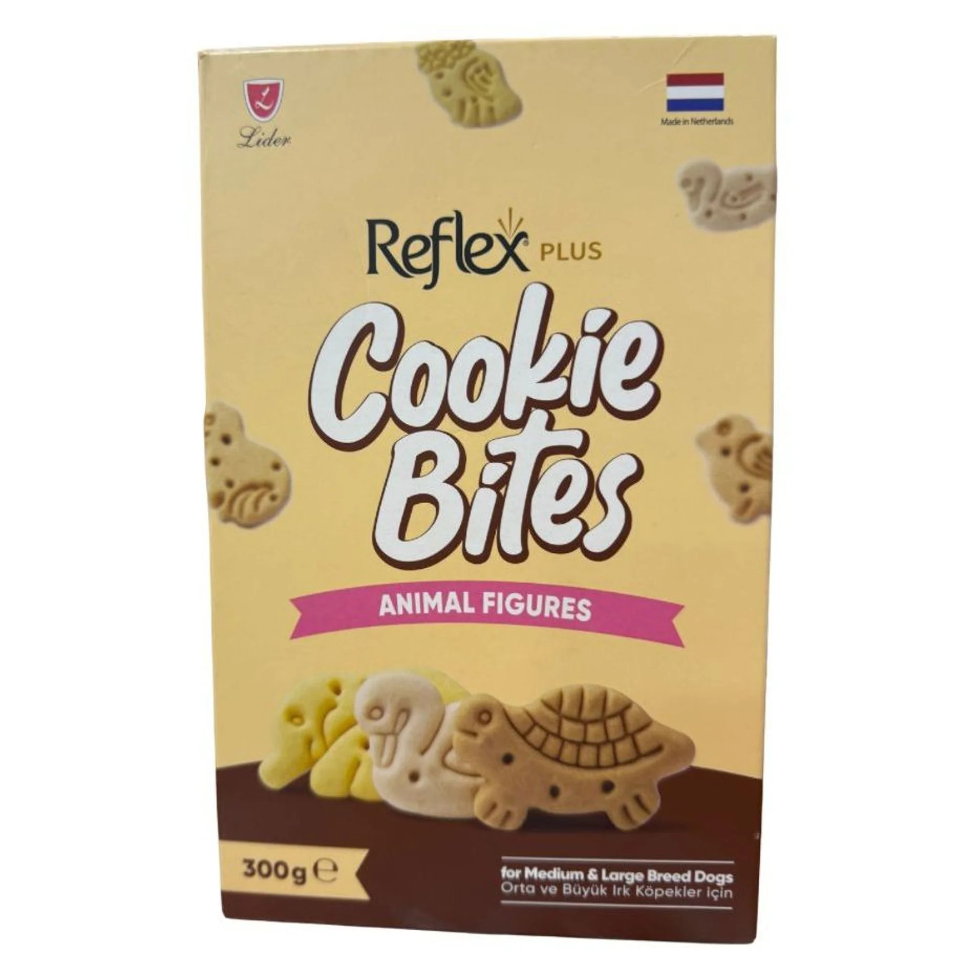 Reflex Plus Animal Figures Orta ve Büyük Irk Yetişkin Köpek Ödül Maması 300 G