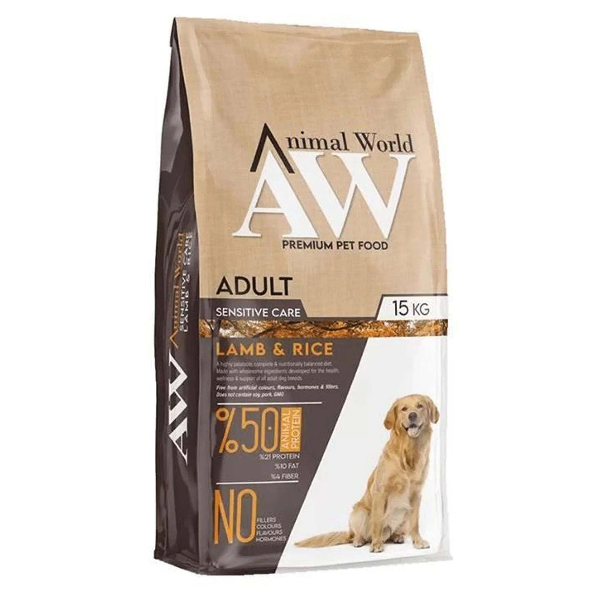 Animal World Köpek Kuzu 15 KG
