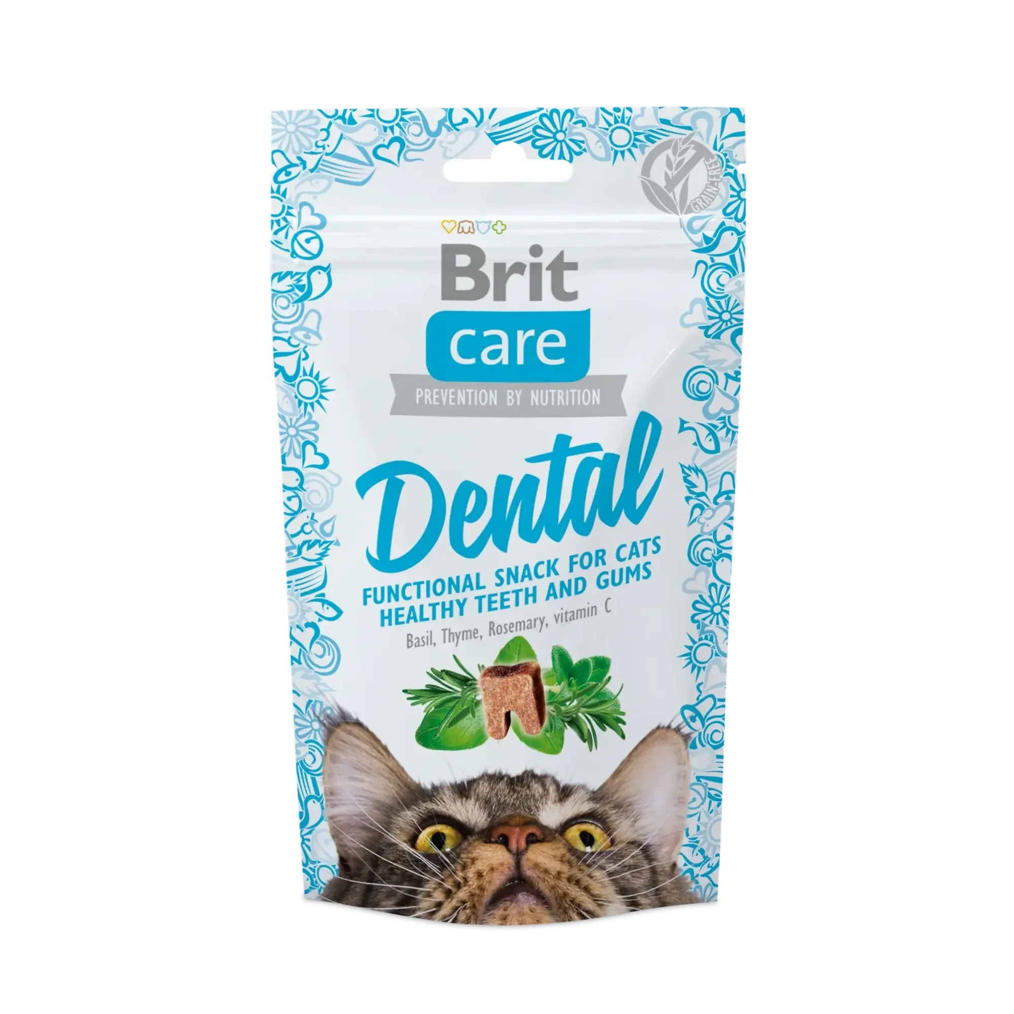 Brit Care Brit Care Dental Diş Sağlığı için Tahılsız Kedi Ödül Maması 50 G