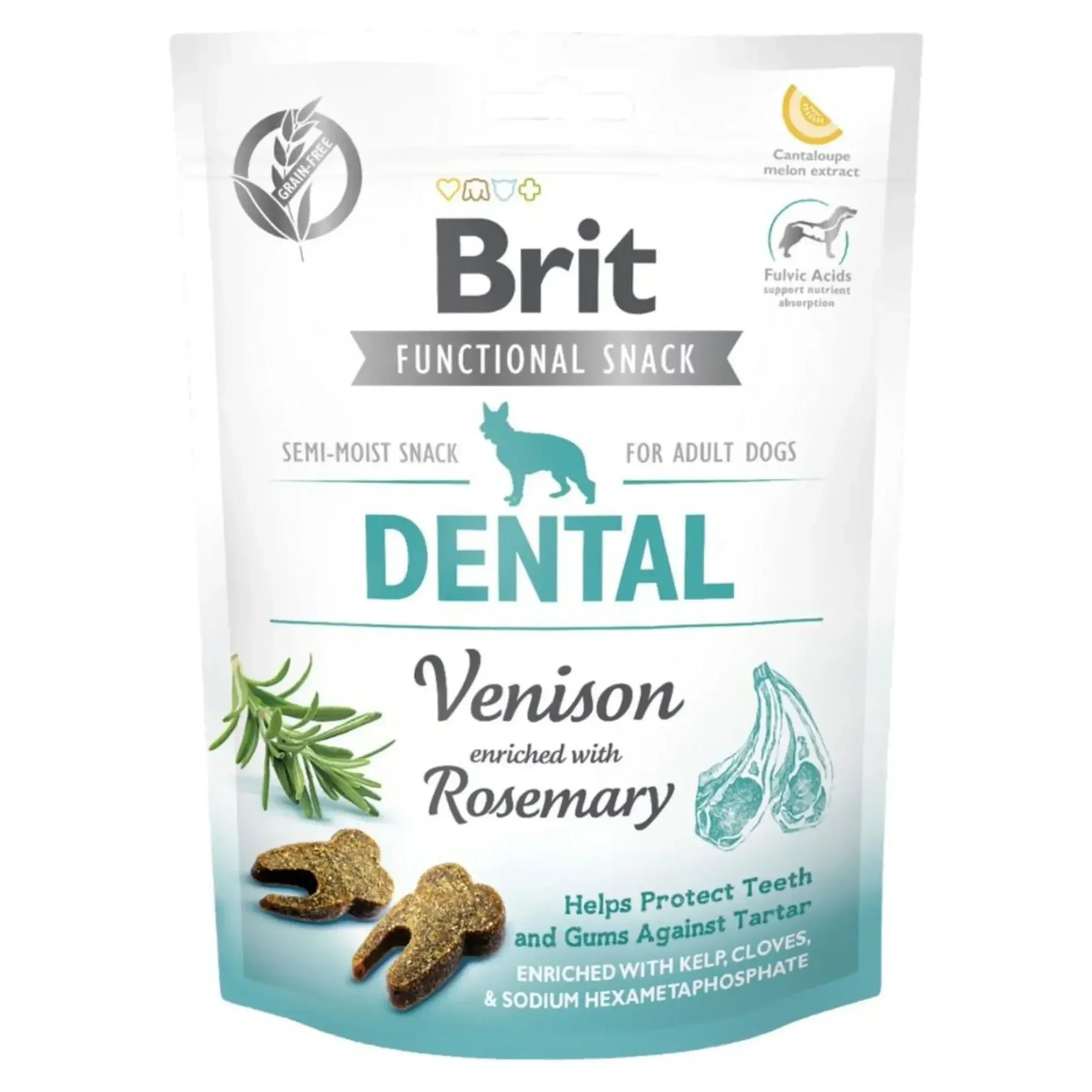 Brit Care Brit Care Brit Dental Biberiye ve Geyik Etli Diş Sağlığı için Köpek Ödülü 150 G