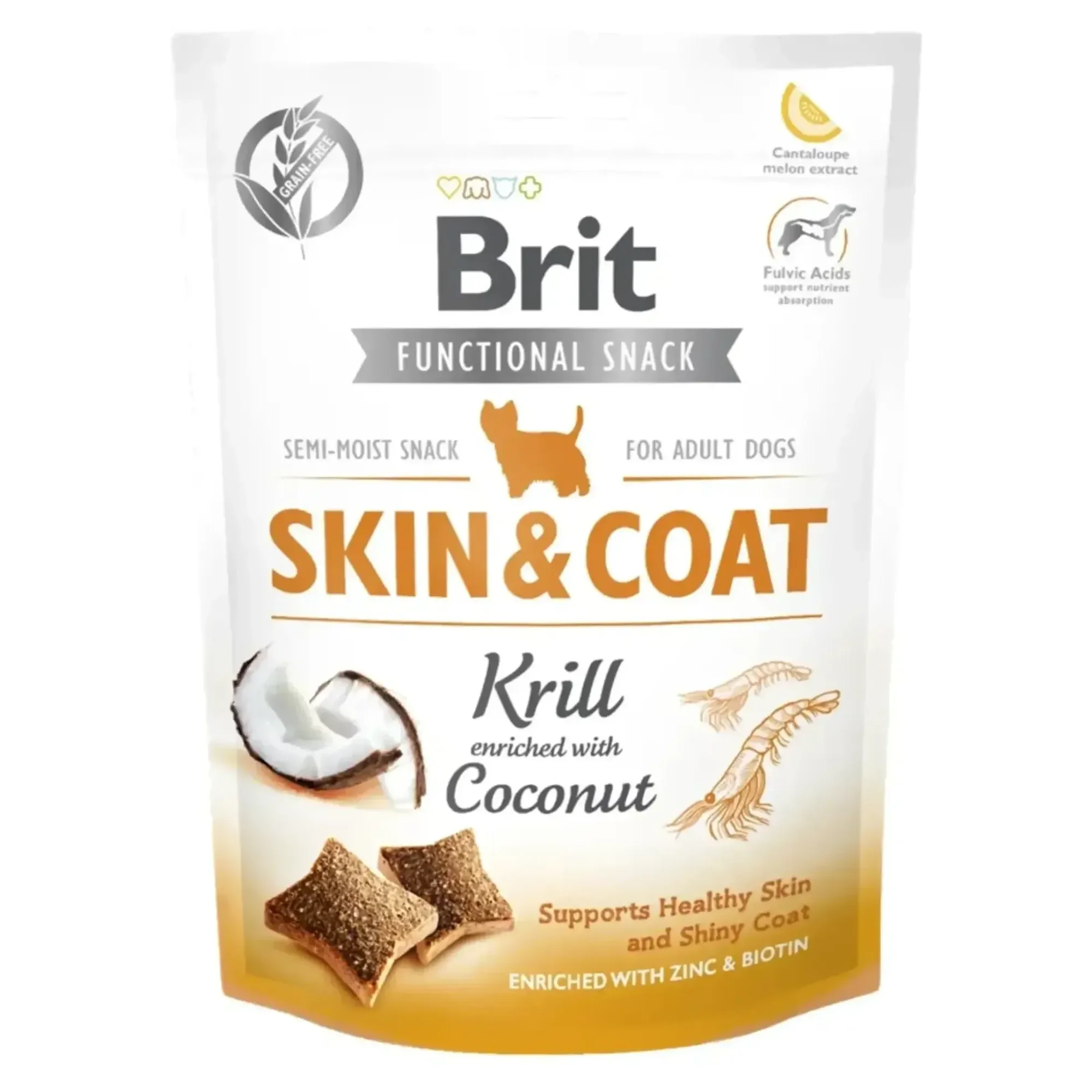 Brit Care Brit Care Brit Skin&Coat Karidesli ve Hindistan Cevizli Köpek Ödülü 150 G