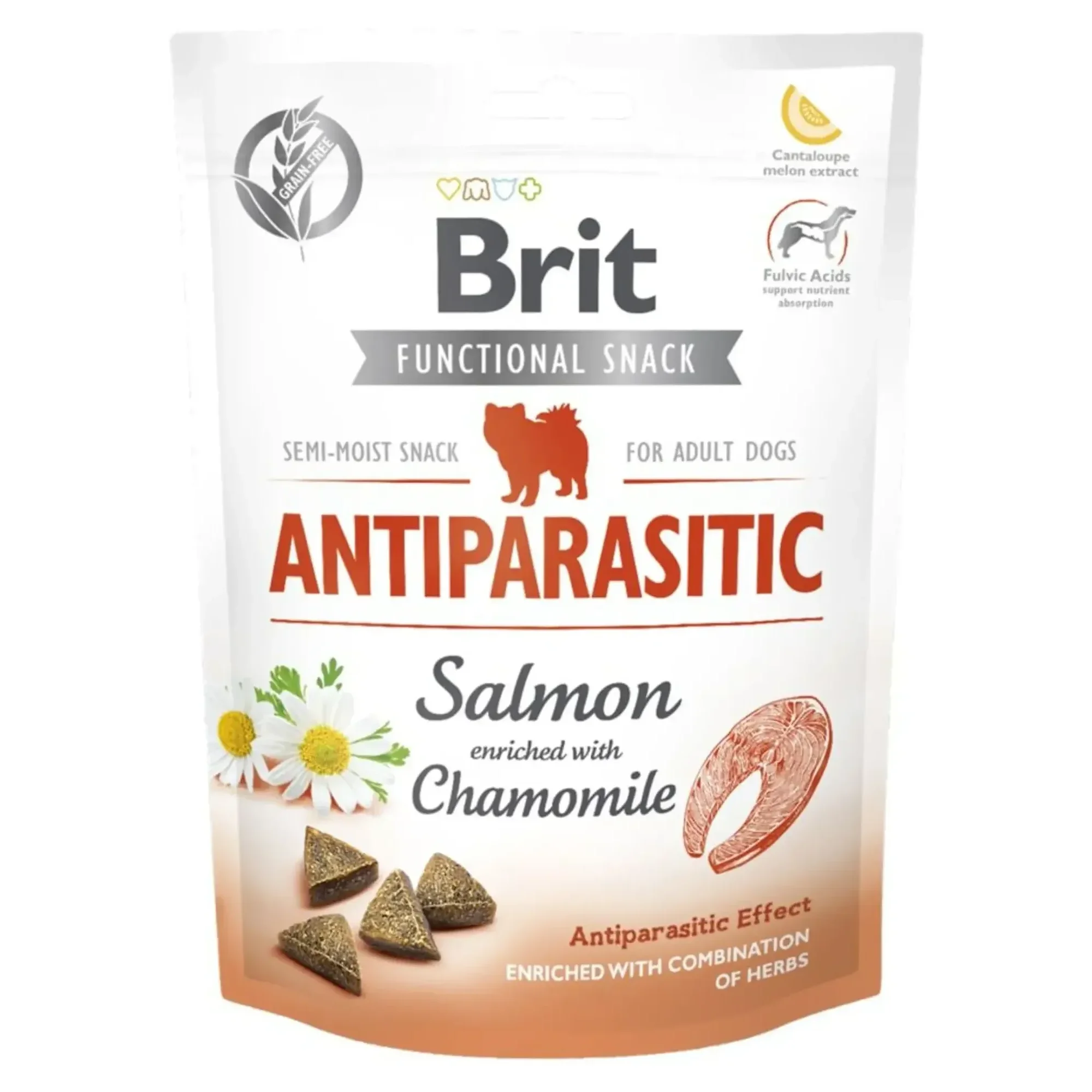 Brit Care Brit Care Brit Antiparasitic Somonlu ve Papatyalı Antiparaziter Köpek Ödül Maması 150 G