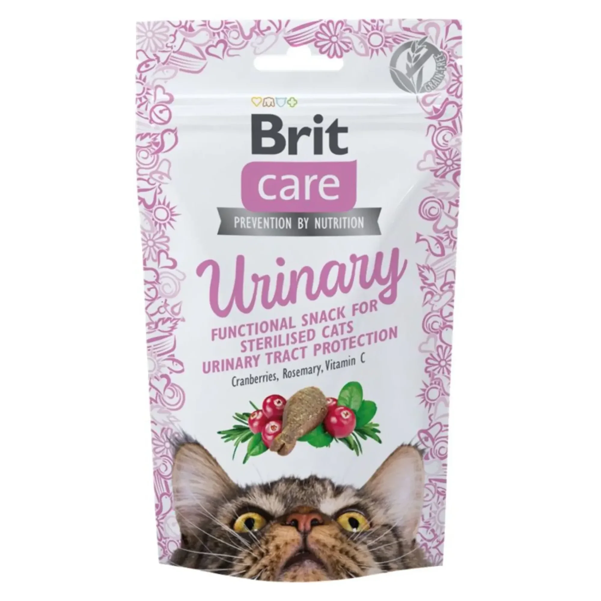 Brit Care Brit Care Urinary İdrar Yolu Sağlığı Destekleyici Kedi Ödül Maması 50 G