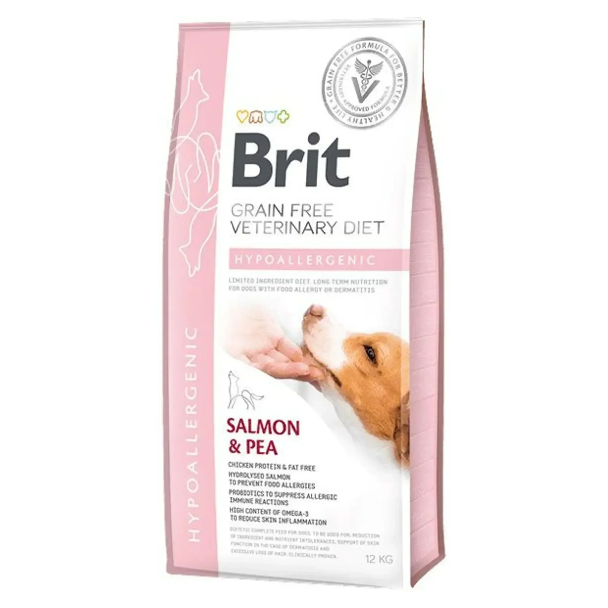 Brit Care Brit Care GF Veterinary Diet Hipoalerjenik Cilt Sağlığı Destekleyici Tahılsız Köpek Maması 12 KG