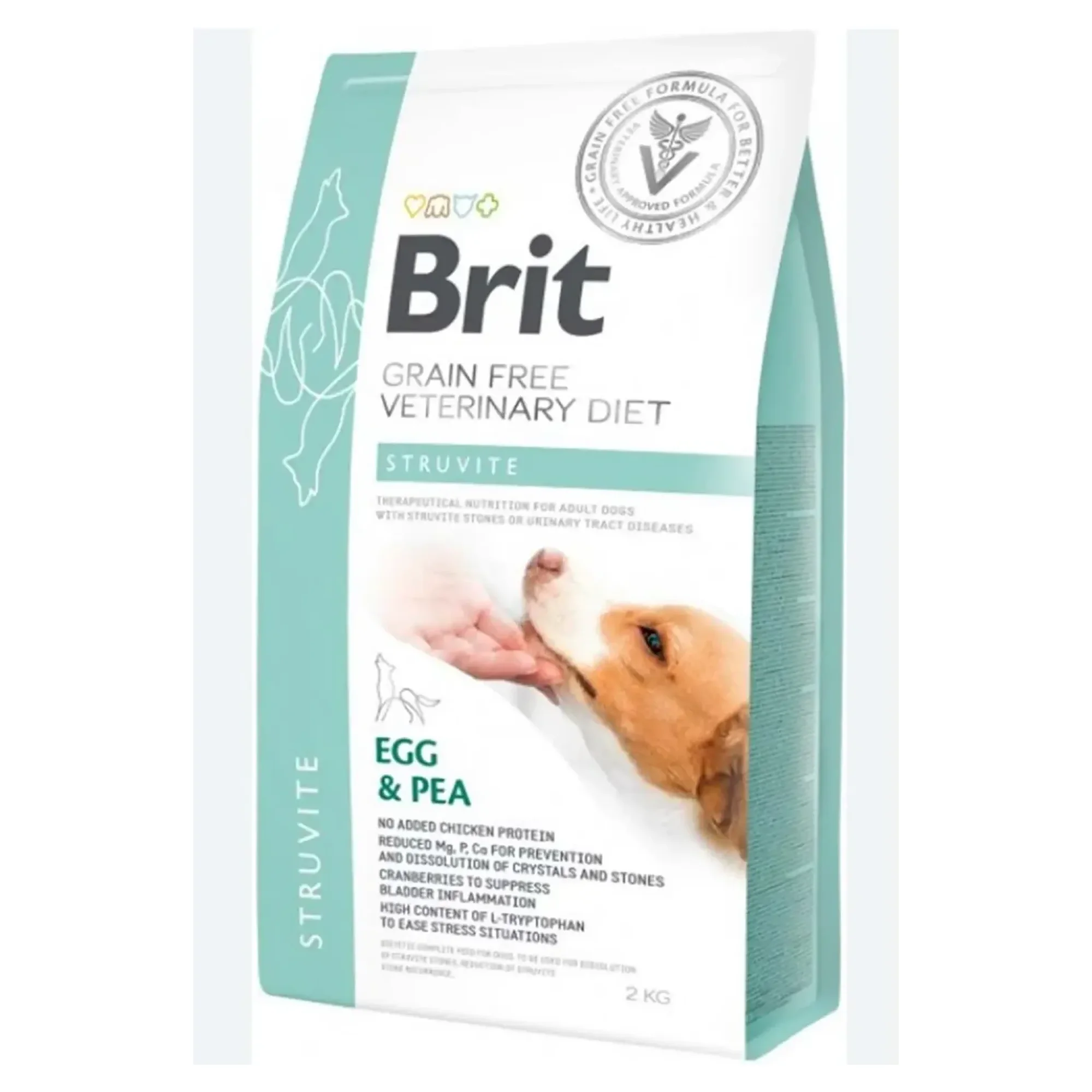 Brit Care Brit Care GF Veterinary Diet Struvite İdrar Yolu Sağlığı Destekleyici Tahılsız Köpek Maması 2 KG