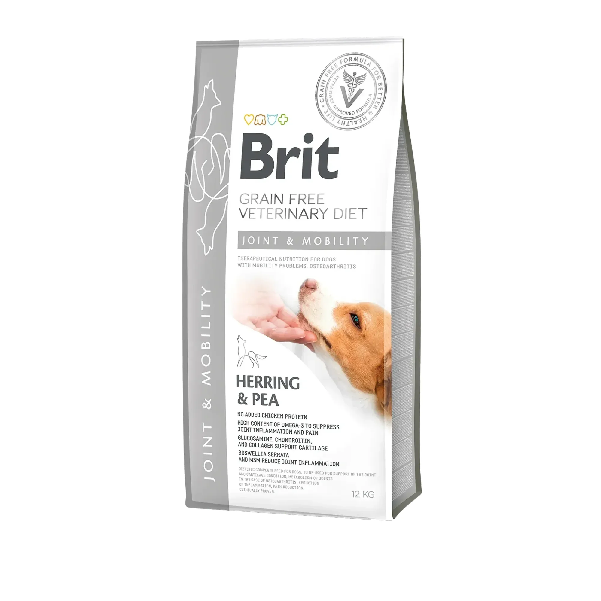Brit Care Brit Care GF Veterinary Diet Joint & Mobility Eklem Sağlığı Destekleyici Tahılsız Köpek Maması 12 KG